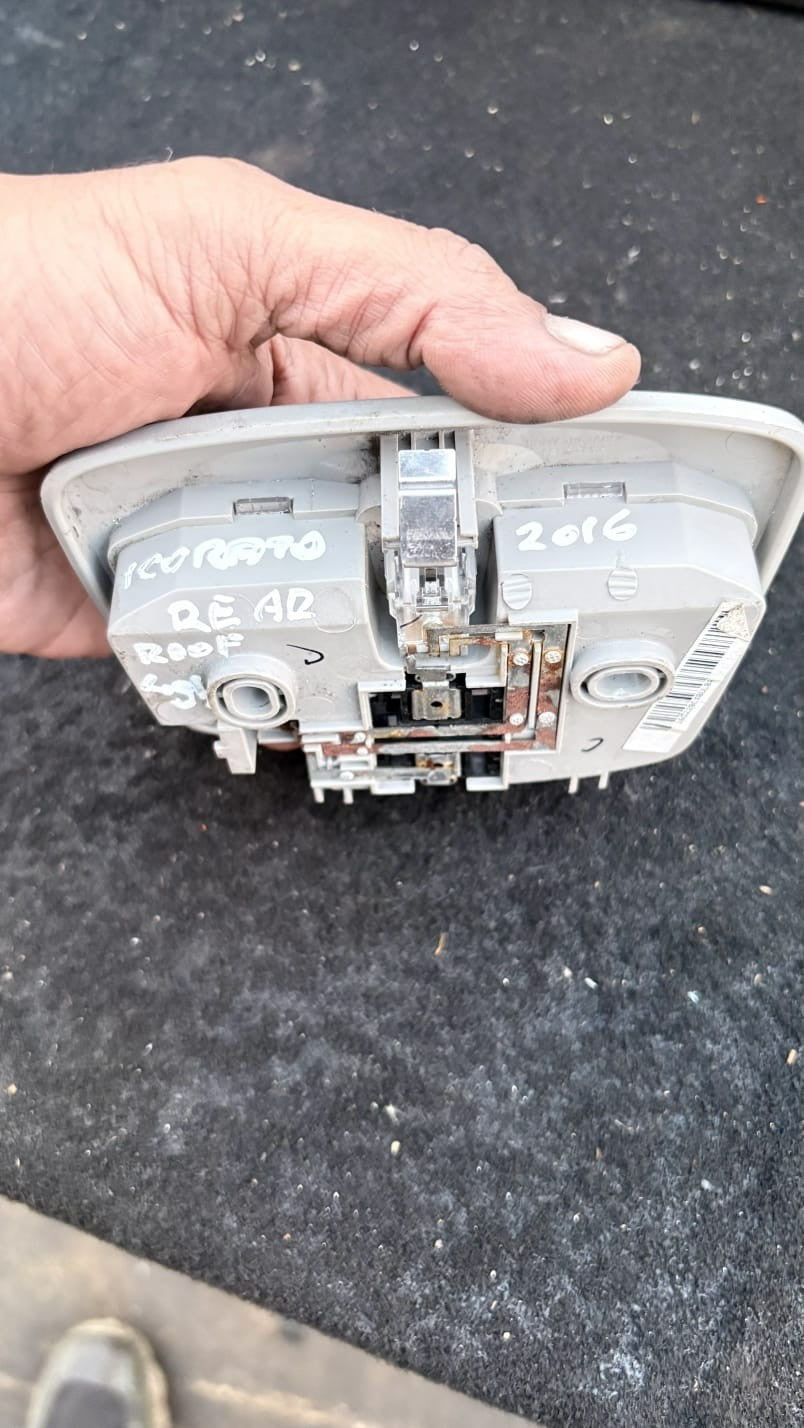 2016 SSANGYONG KORANDO INTERIOR ROOF READING LIGHT LAMP REAR 83720-34000