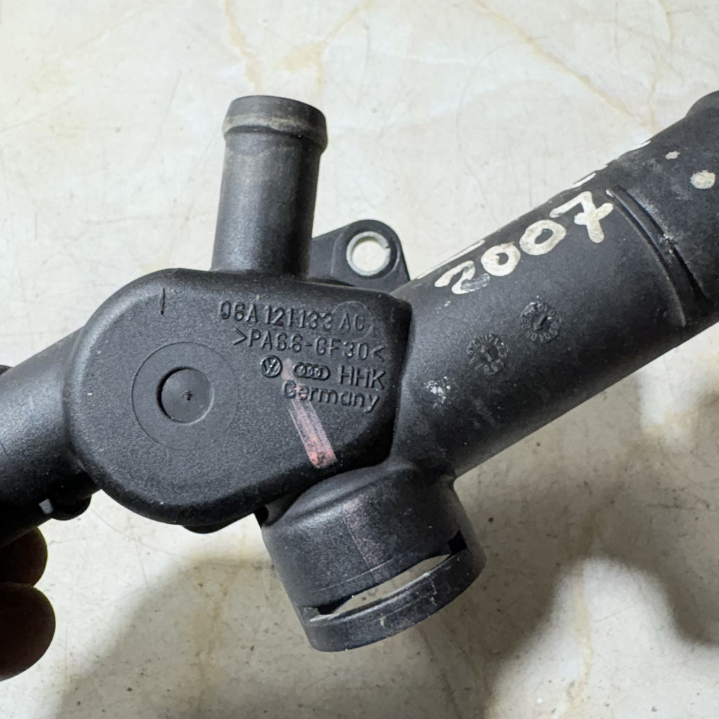 VOLKSWAGEN BEETLE 2007 COOLANT TEMPERATURE HOUSING 06A121133