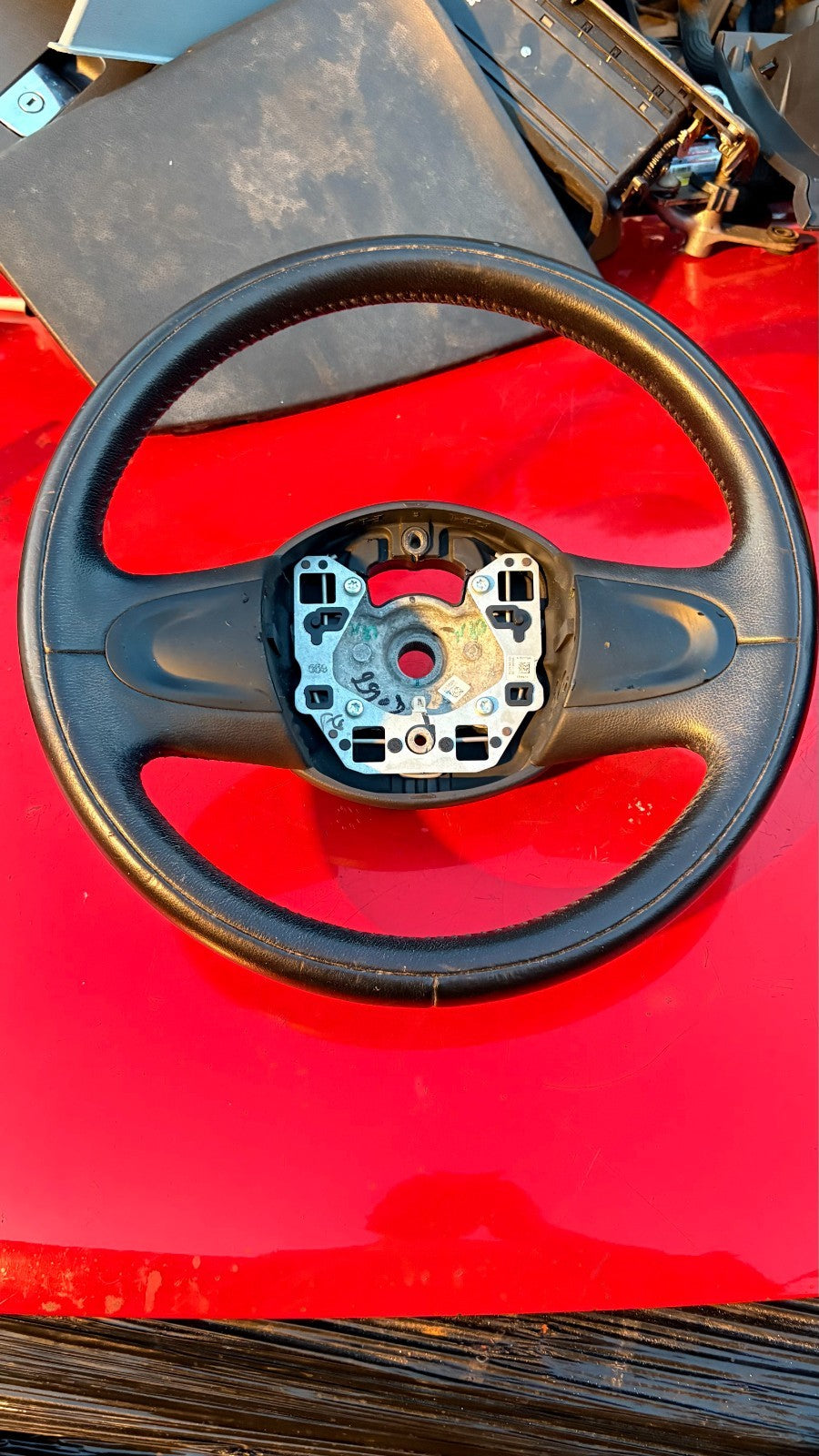 2011 MINI CLUB STEERING WHEEL 609696201C