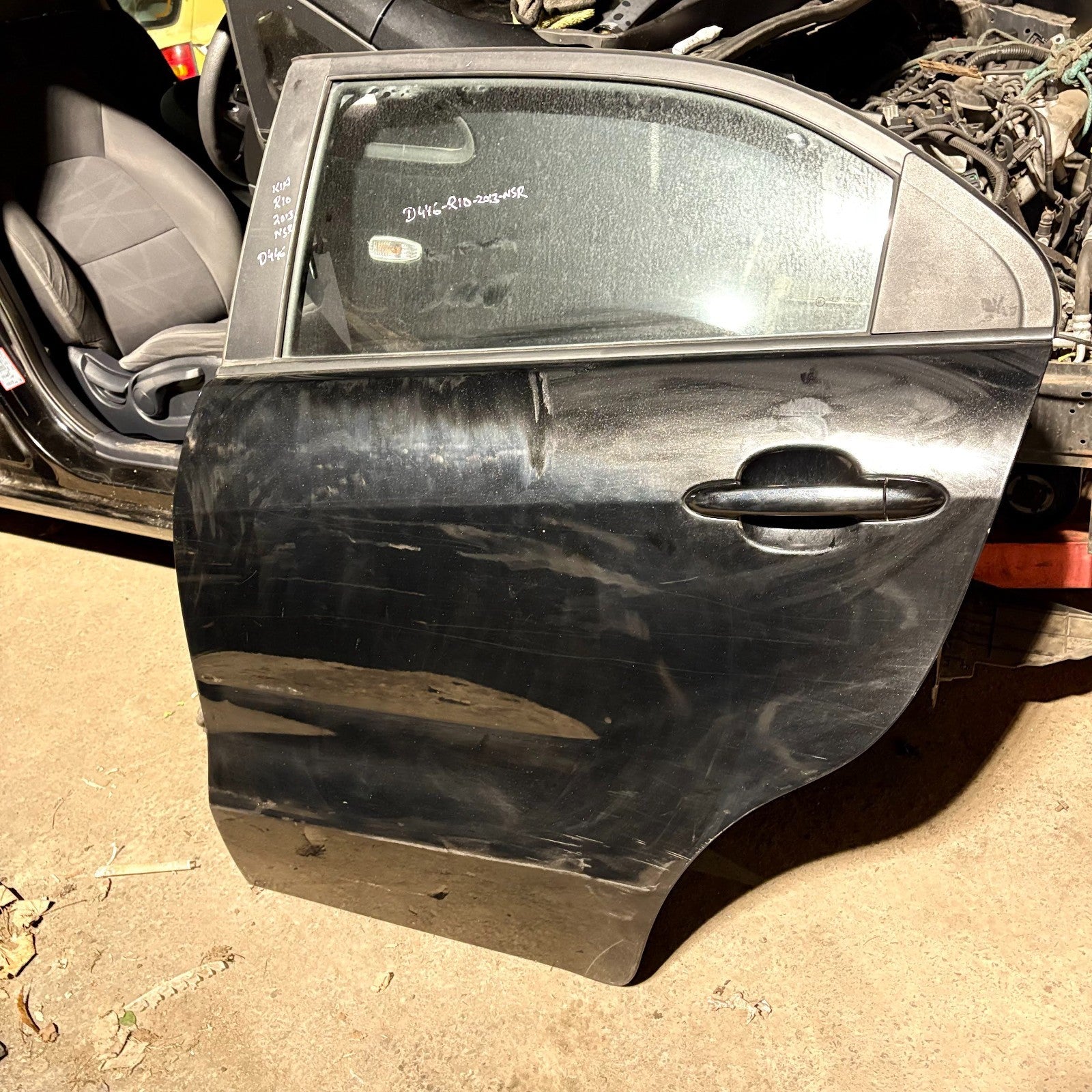 Kia Rio 2011-2017 Rear Left Door NSR Passenger 5 Door Hatchback 770031W210