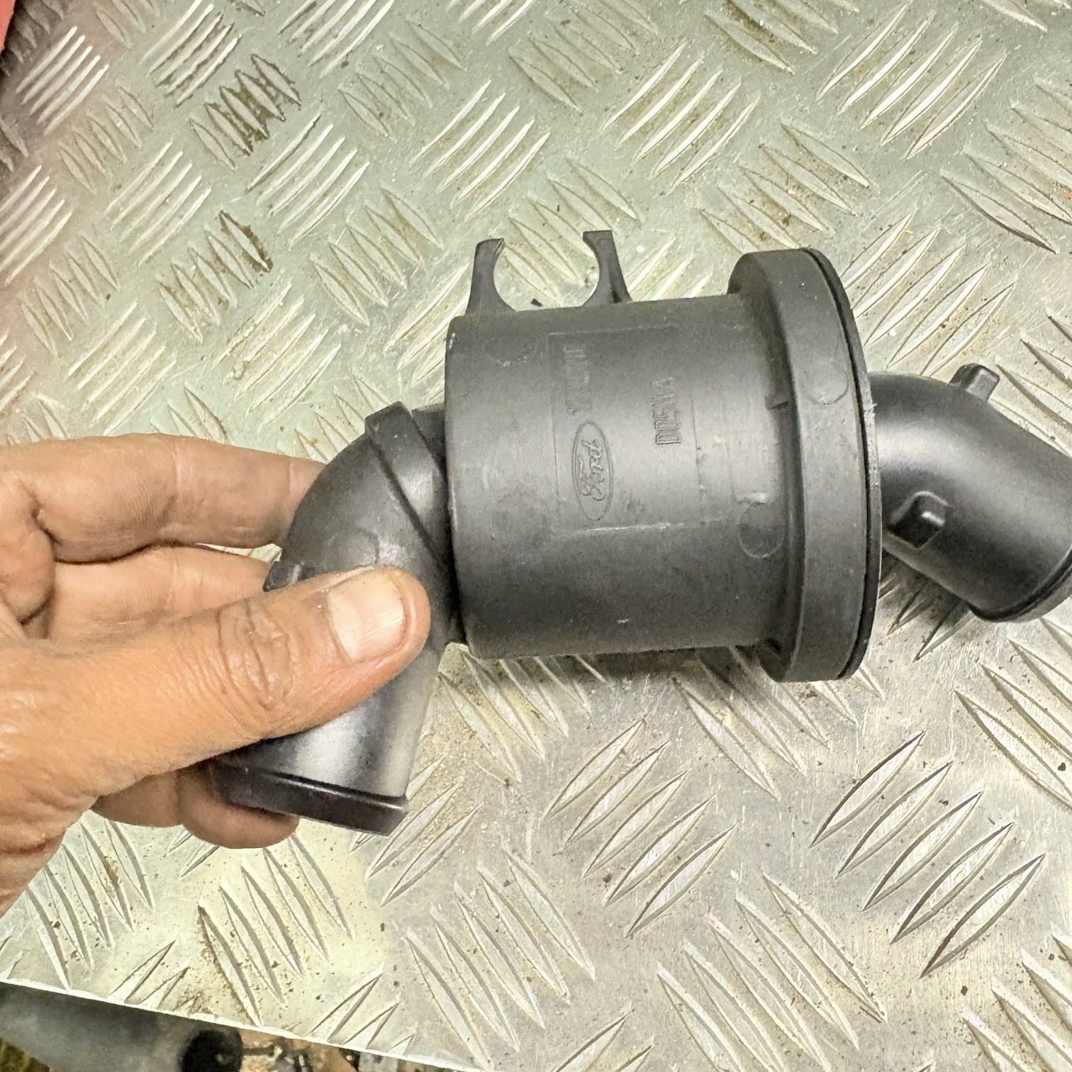 Ford Transit mk6 Resonator Eliminator Pipe 2003 12Z03707