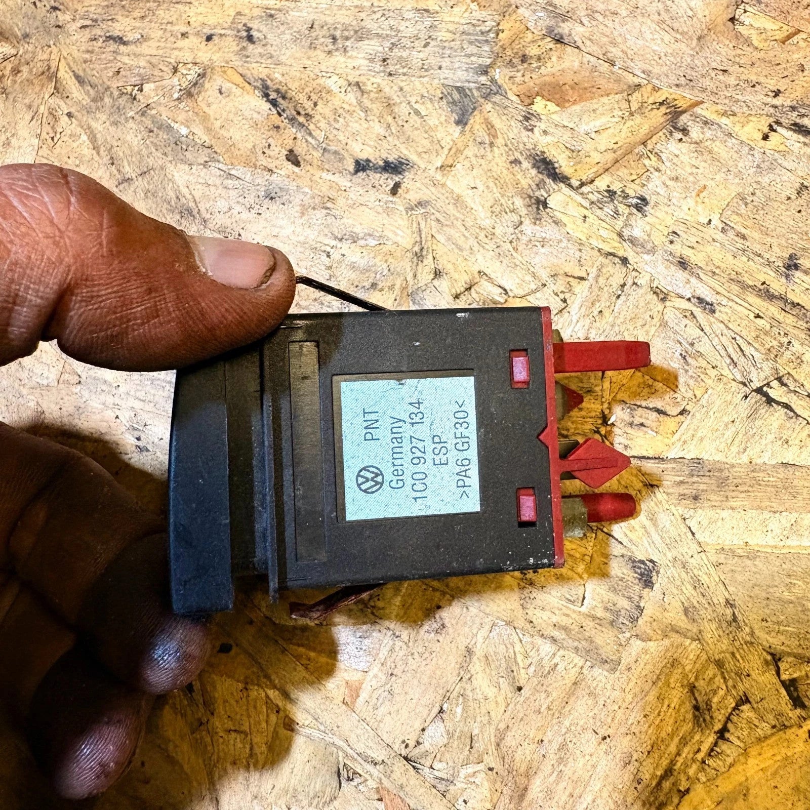 VW Beetle 1998-2011 Convertible ESP Traction Control Switch 1C0927134