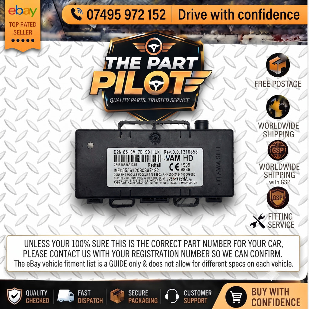 Mazda 2 2007-2014 Bluetooth Control Handsfree Module Unit D2N 05-SM-7B-S01-UK