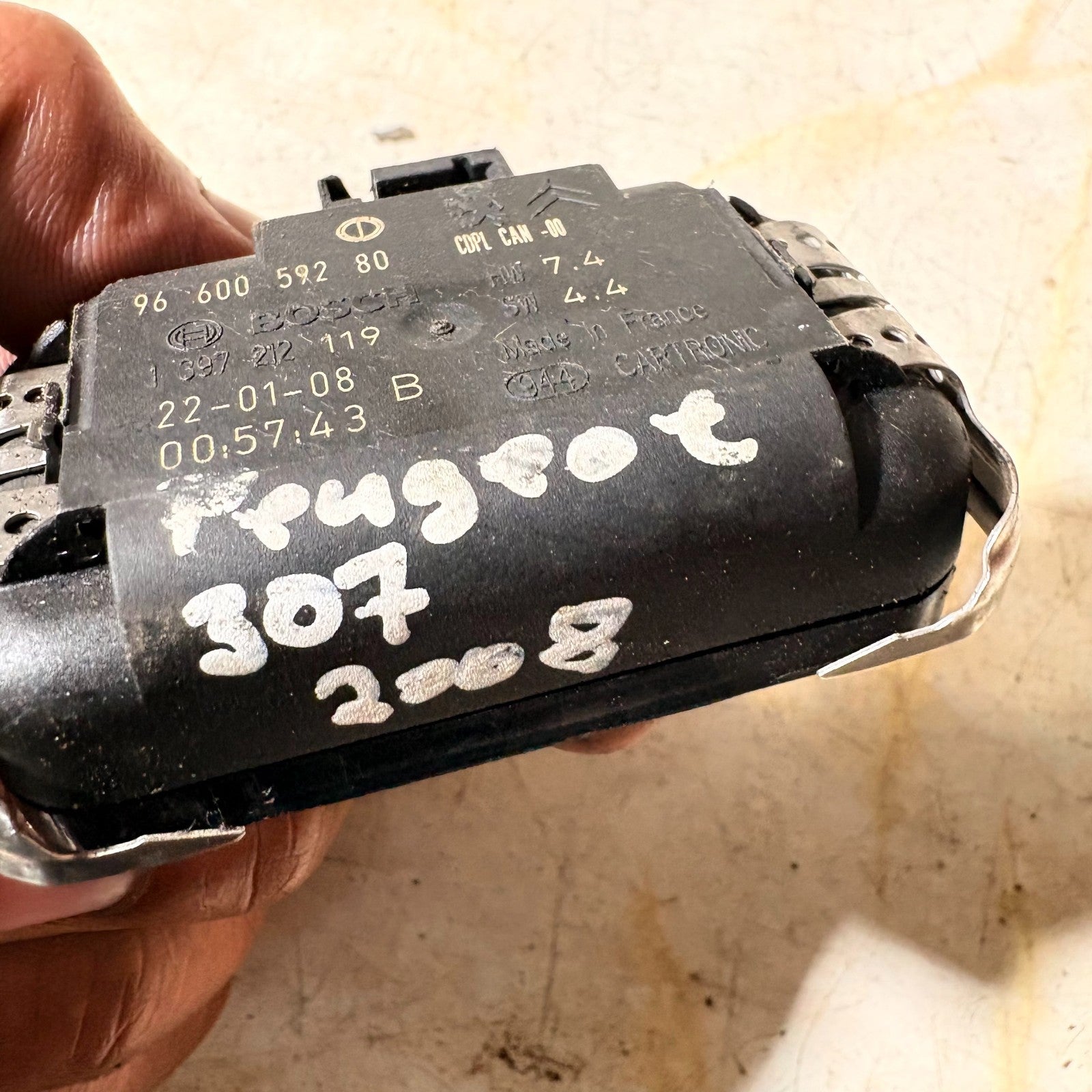9660059280 Peugeot 307 2003-2009 Windscreen Rain And Light Sensor