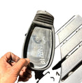 Fiat Punto 2005-2009 FRONT LEFT PASSENGER SIDE WING MIRROR BLACK 0157178
