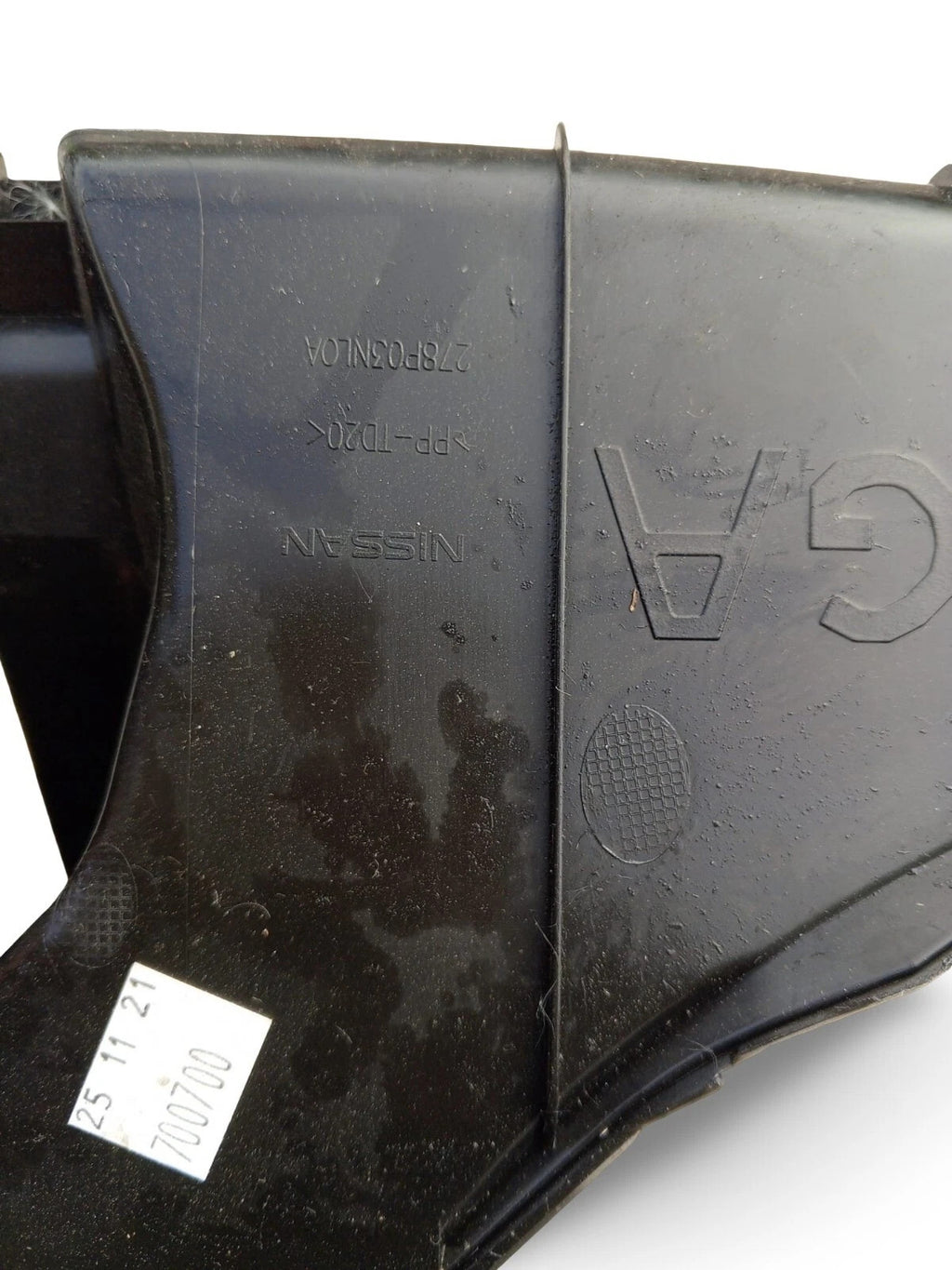 DASHBOARD AIRVENT CENTRE CHANNEL TUNNEL AIR DUCT NISSAN LEAF
