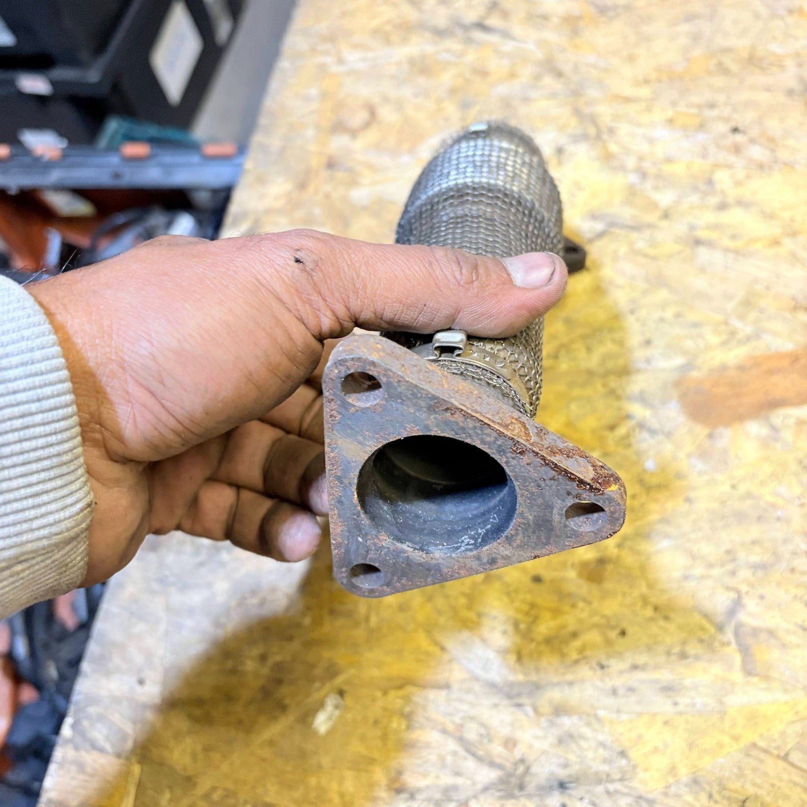 SKODA SUPERB MK1 3U4 2.5 TDI DIESEL EXHAUST MANIFOLD PIPE 2006 2007 2008