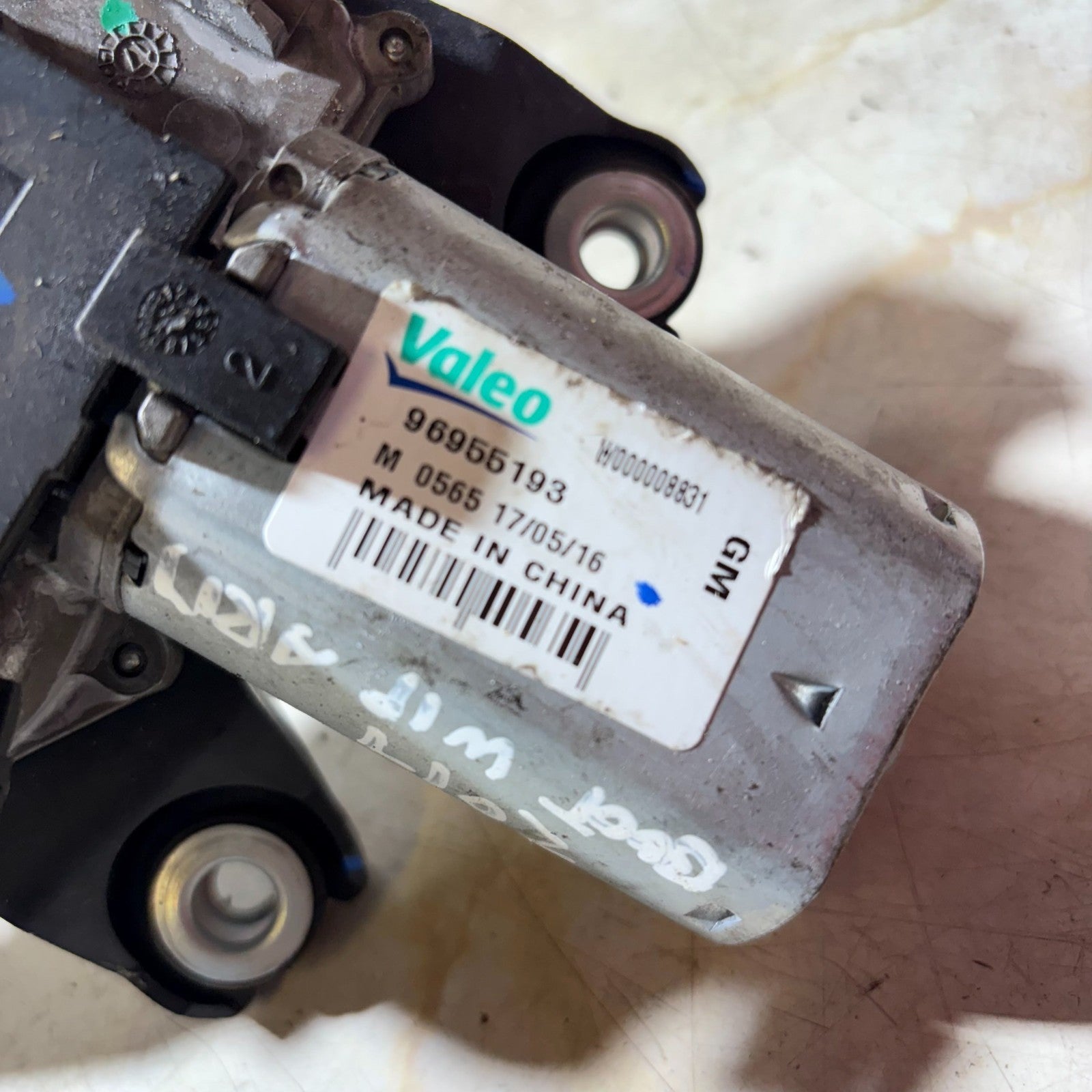 VAUXHALL MOKKA MOKKA X J13 2012-2020 5DR REAR WIPER MOTOR 96955193 VALEO