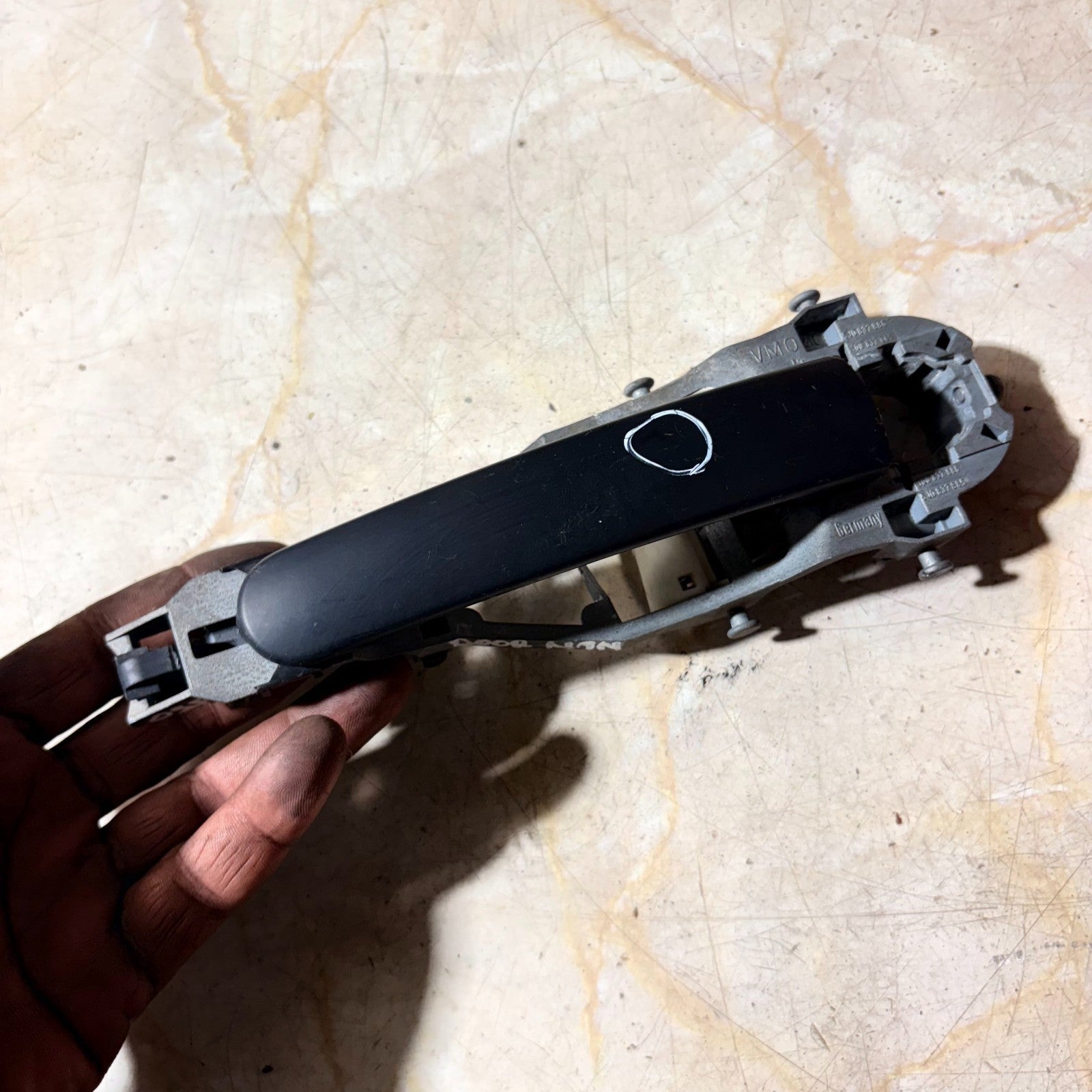 Skoda Fabia Outer Door Handle Rear Right Side 5J0837885 2007