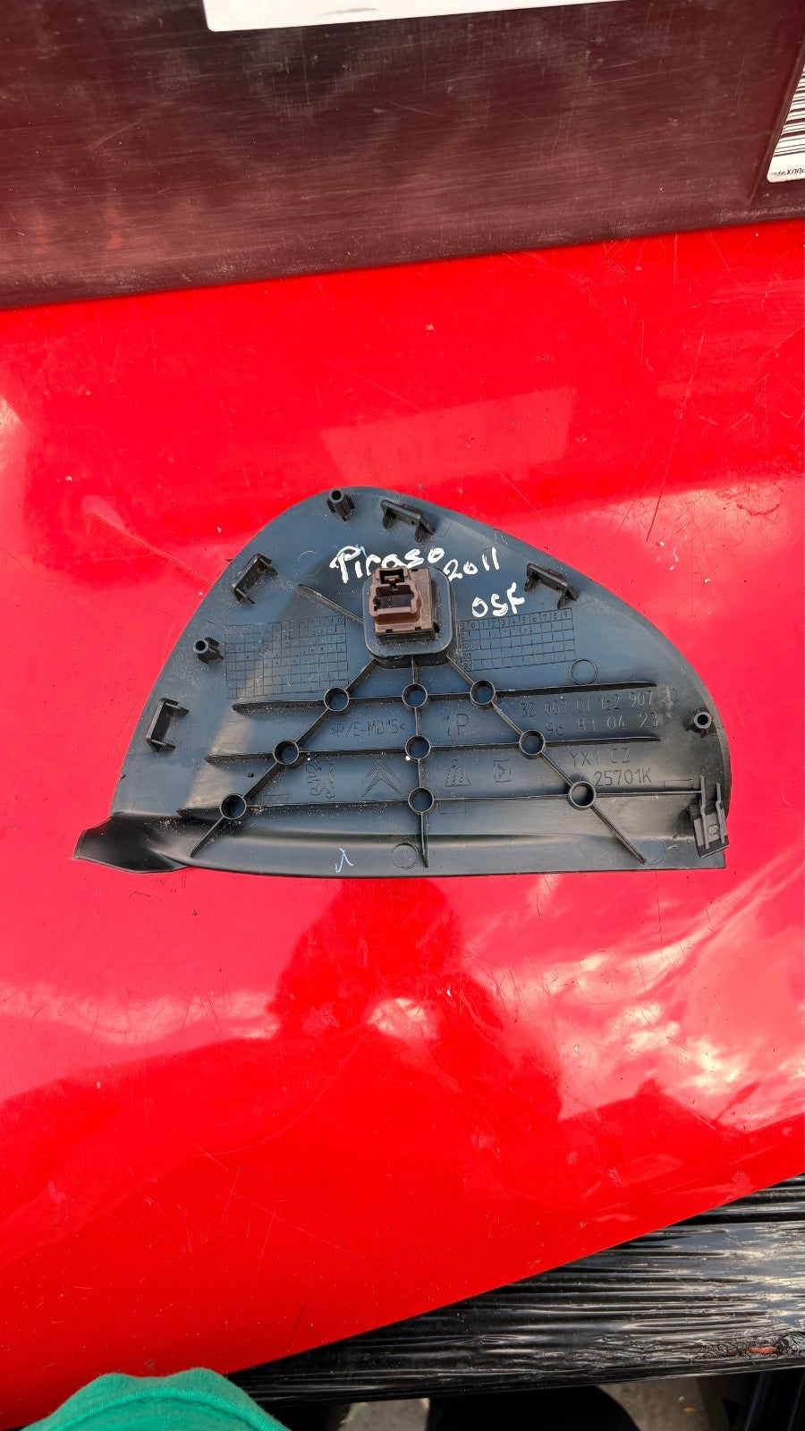 Citroen C3 Picasso 2009-2017 Dashboard Side Cover RH Airbag Switch Trim 96830423