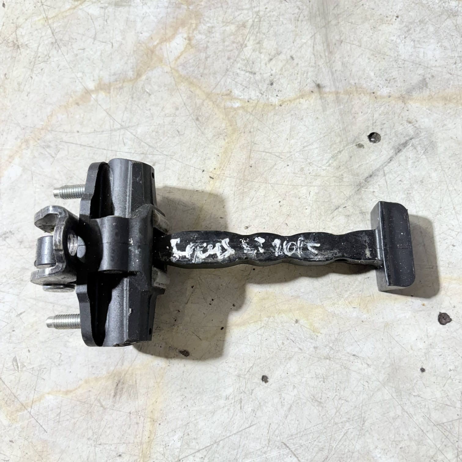 Peugeot 308 Mk2 2015 DRIVER Rear Door Stop Check Hinge Strap