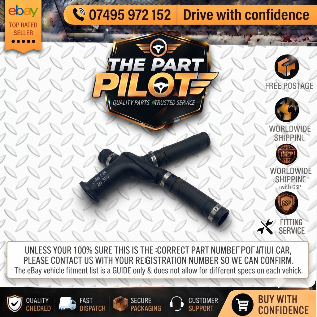 Peugeot Expert Citroen Dispatch 2.0HDI Oil Filler Neck Pipe 9642786280 2007-2016