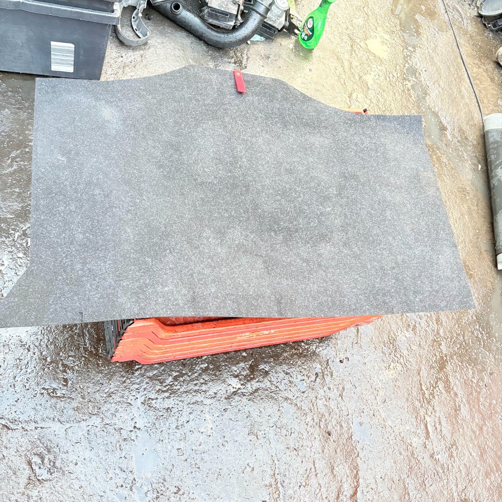 NISSAN BOOT FLOOR CARPET BOARD REAR LUGGAGE LOAD FLOOR TRIM GREY