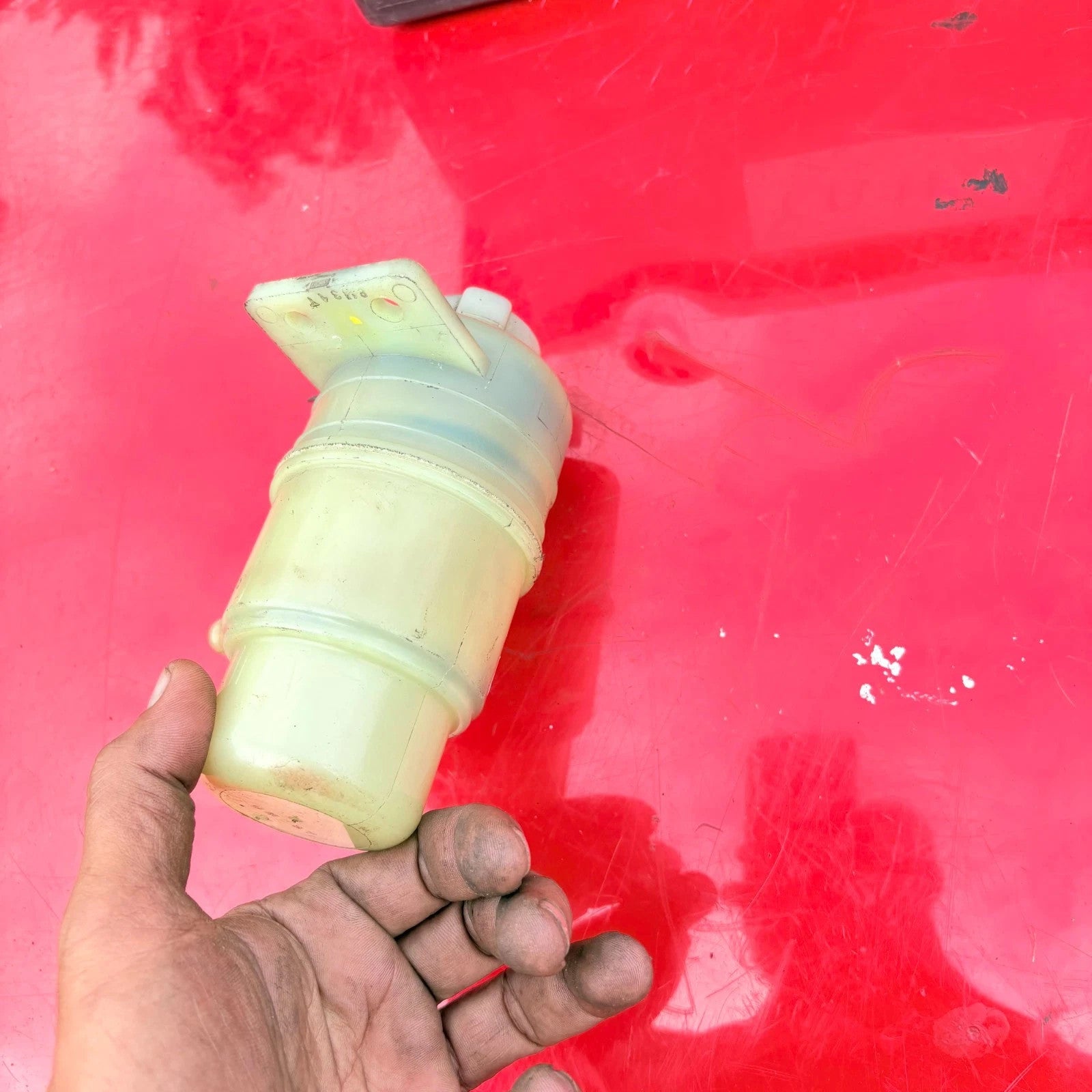 2010 MITSUBISHI LANCER Sedan Power Steering Pump Fluid Reservoir Bottle Tank