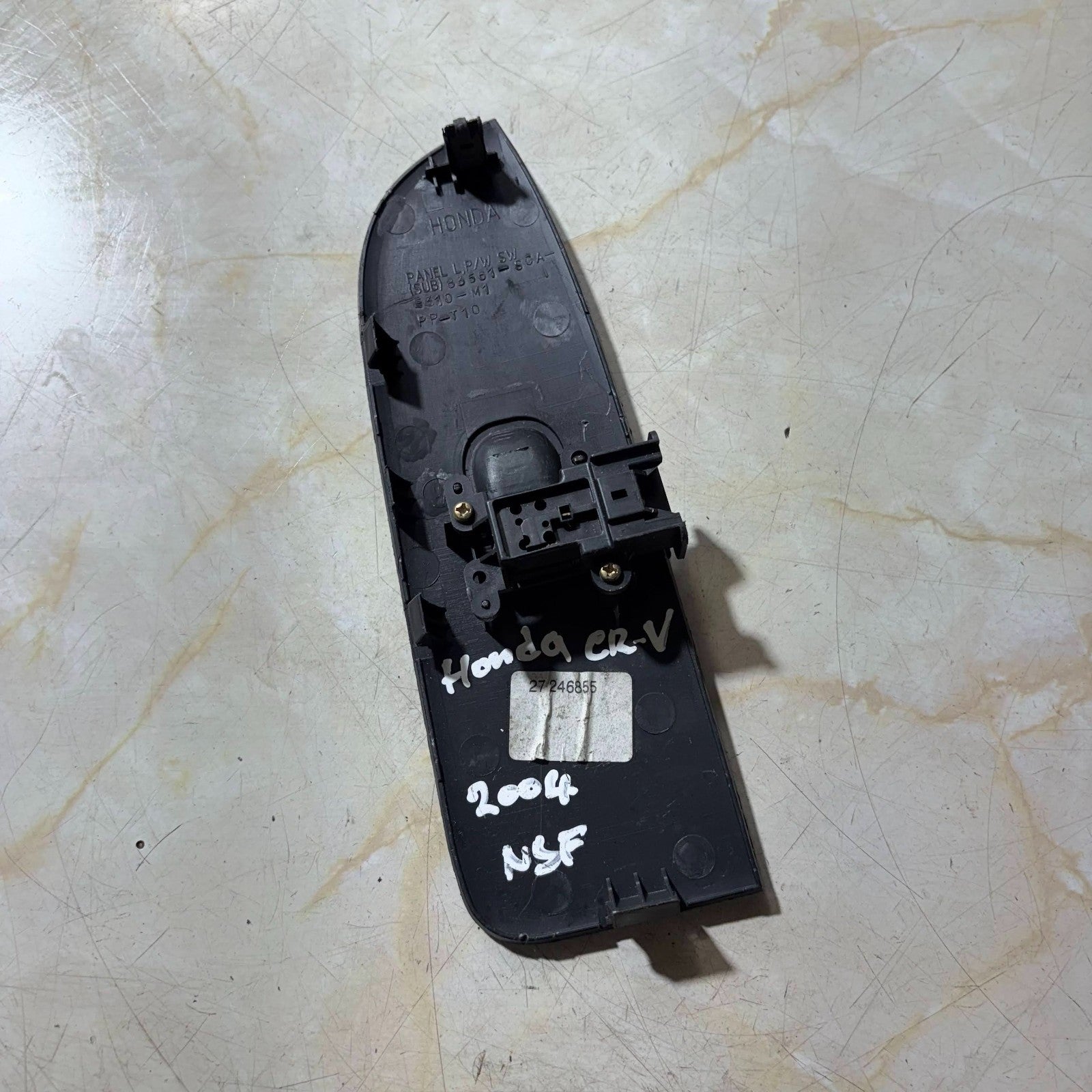 HONDA CRV 2004 PASENGER SIDE FRONT WINDOW SWITCH 83561 SCA