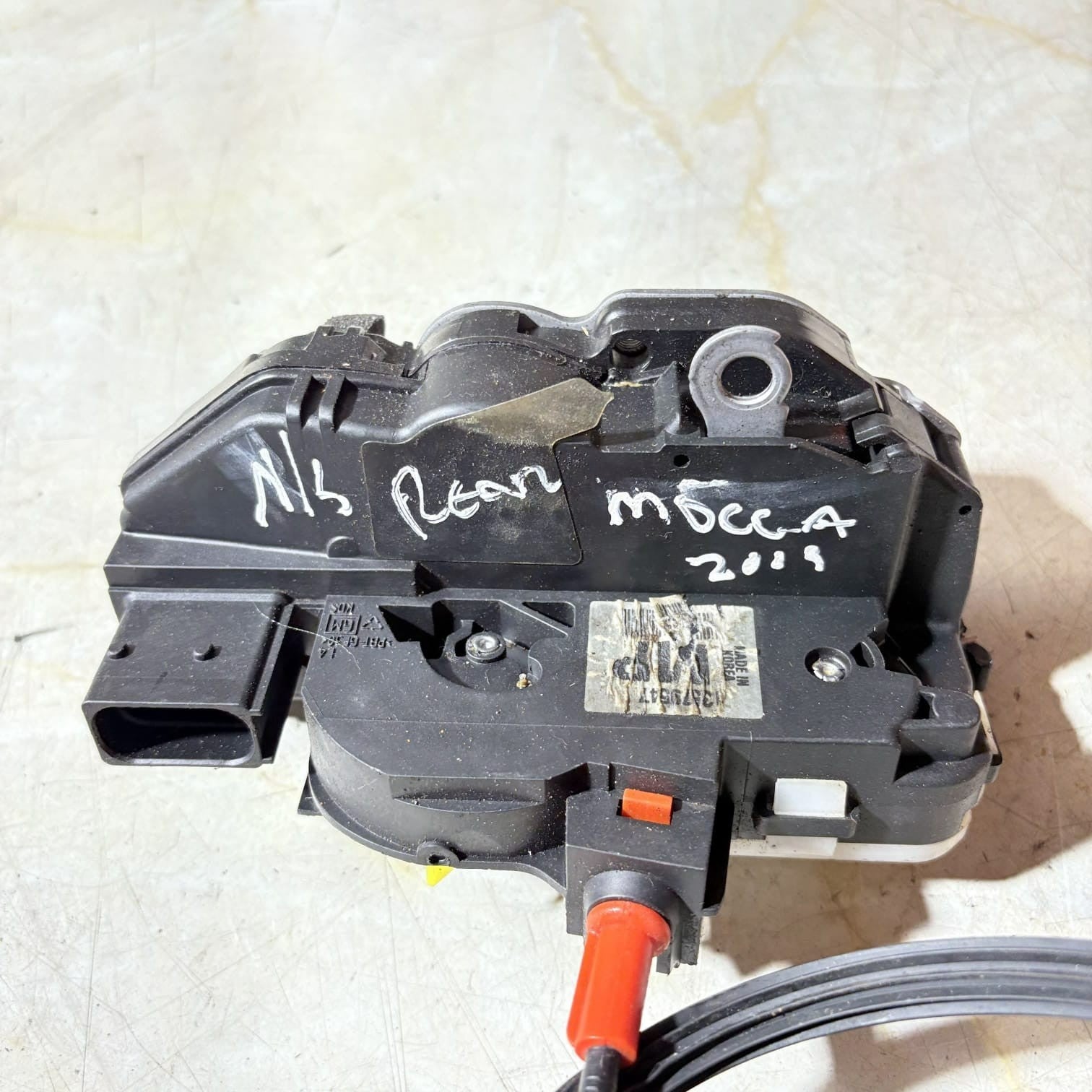 Vauxhall Insignia 2009 Rear Right Lock 13579556 GUST21522