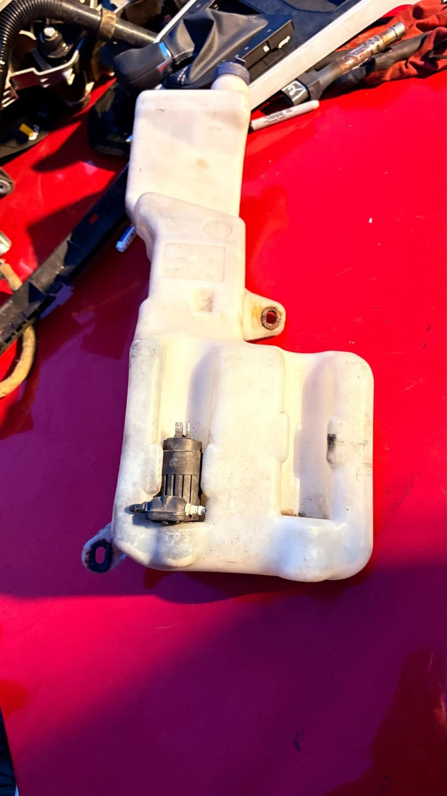 Fiat Multipla 2004-2010 Windscreen Washer Reservoir Tank Bottle + Pump 46518830