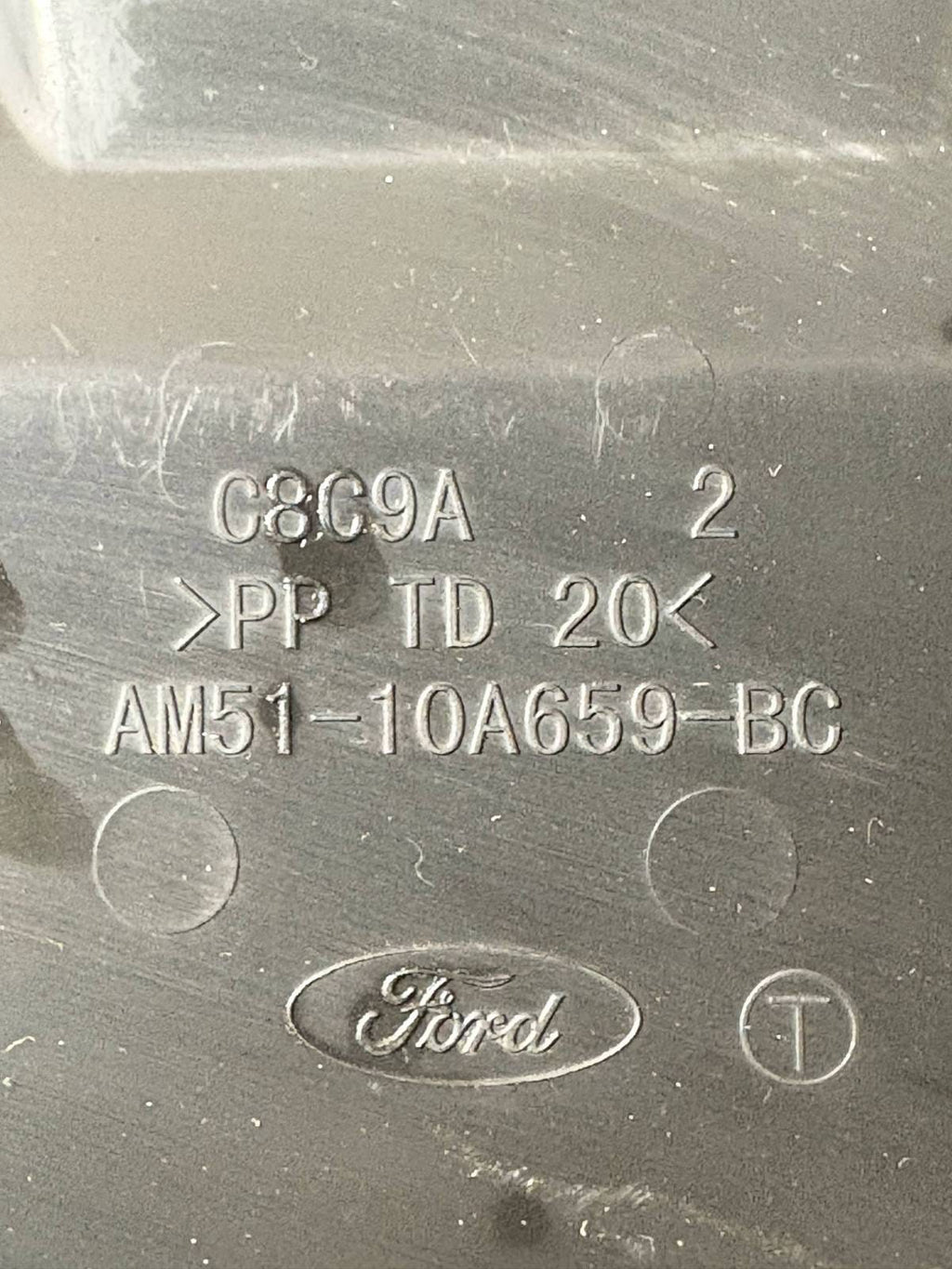 FORD BATTERY TRAY TRIM COVER LID AM51-10A659-BC