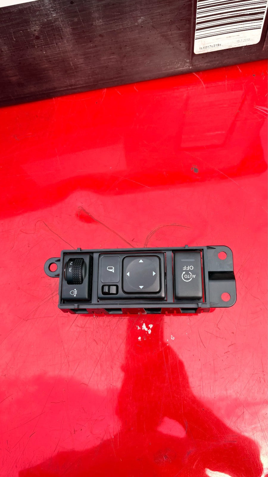 Nissan Juke F15 Mirror Control Switch Headlight Level Adjust 2014 25190BV80A