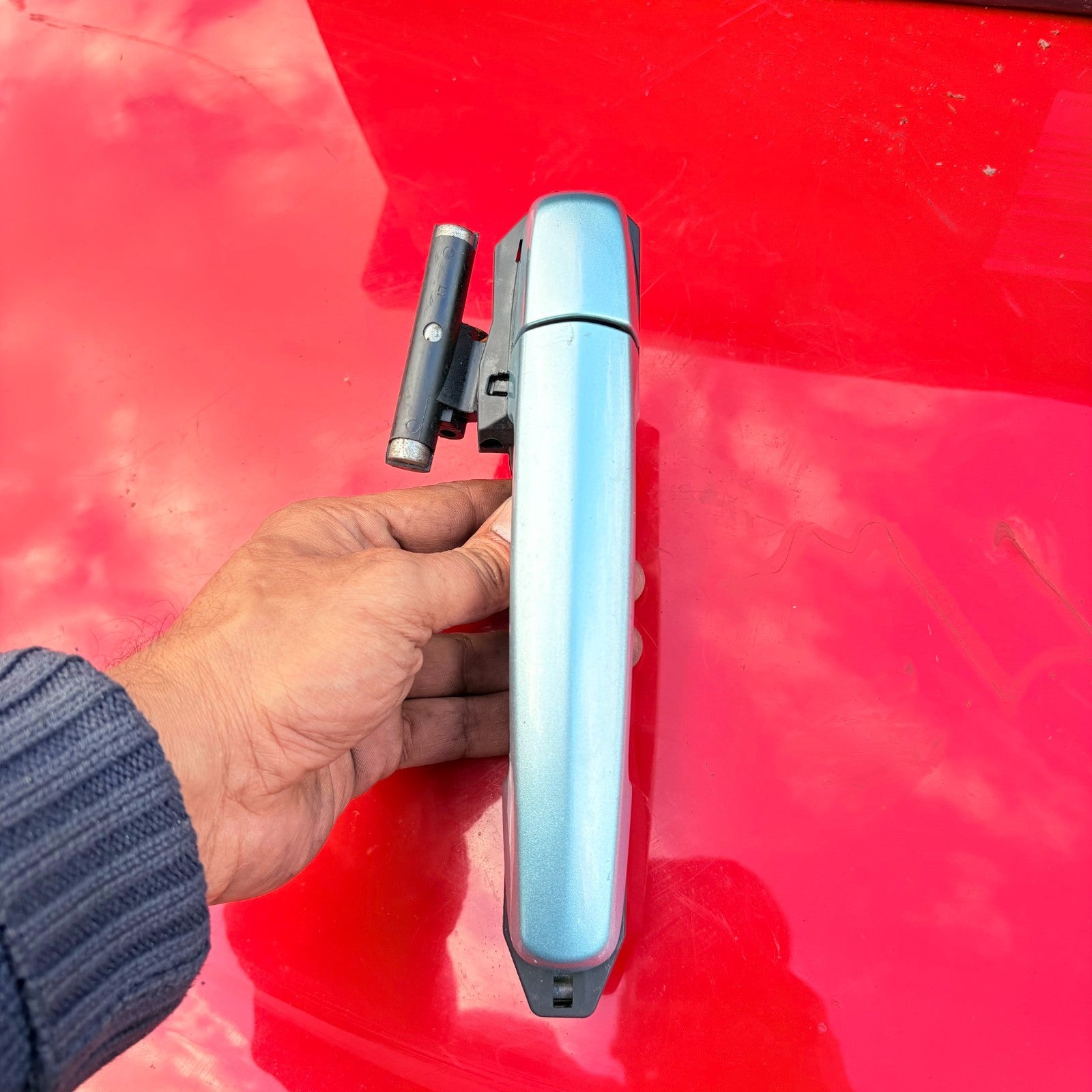 SUZUKI SWIFT GL 5DR REAR LEFT EXTERIOR DOOR HANDLE 2005-2010