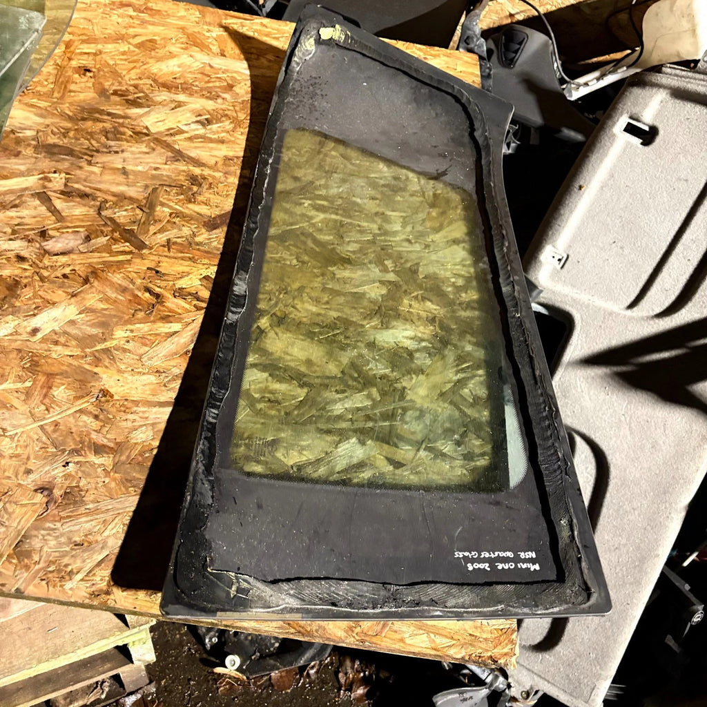 BMW Mini One Left Side Rear Quarter Glass 2001-2006