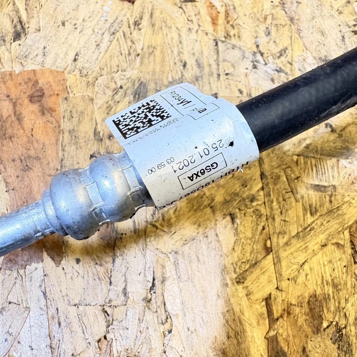 2021 FORD FIESTA 1L PET ECOBOOST AIR CONDITIONING PIPE H1BH-19D567-AE