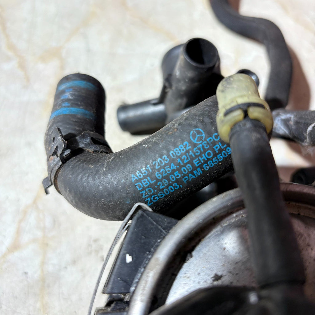 2011 Mercedes C Class C200 Thermostat Housing A6512001956