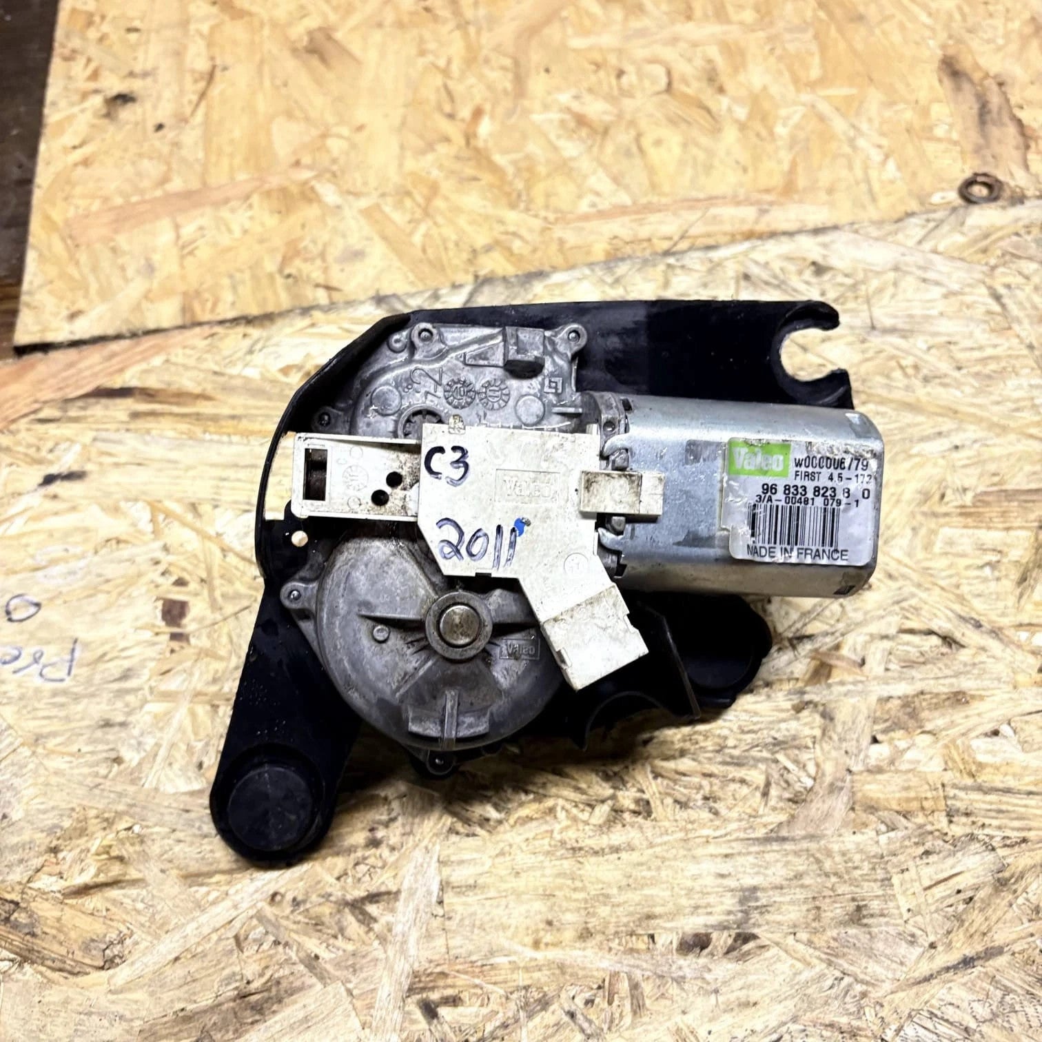 Citroen C3 Mk2 A51 2009-2016 Hatchback Rear Wiper Motor 9683382380 6405QJ