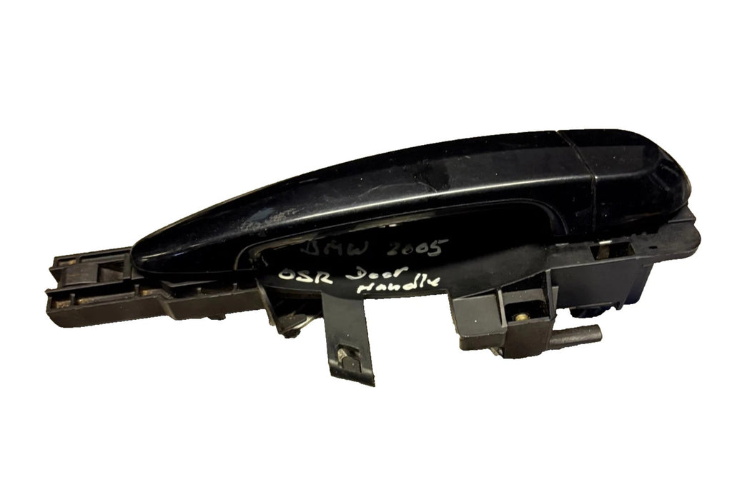 BMW 3 Series E90 04-11 E91 05-12 Rear Right Door Handle Assembly Black