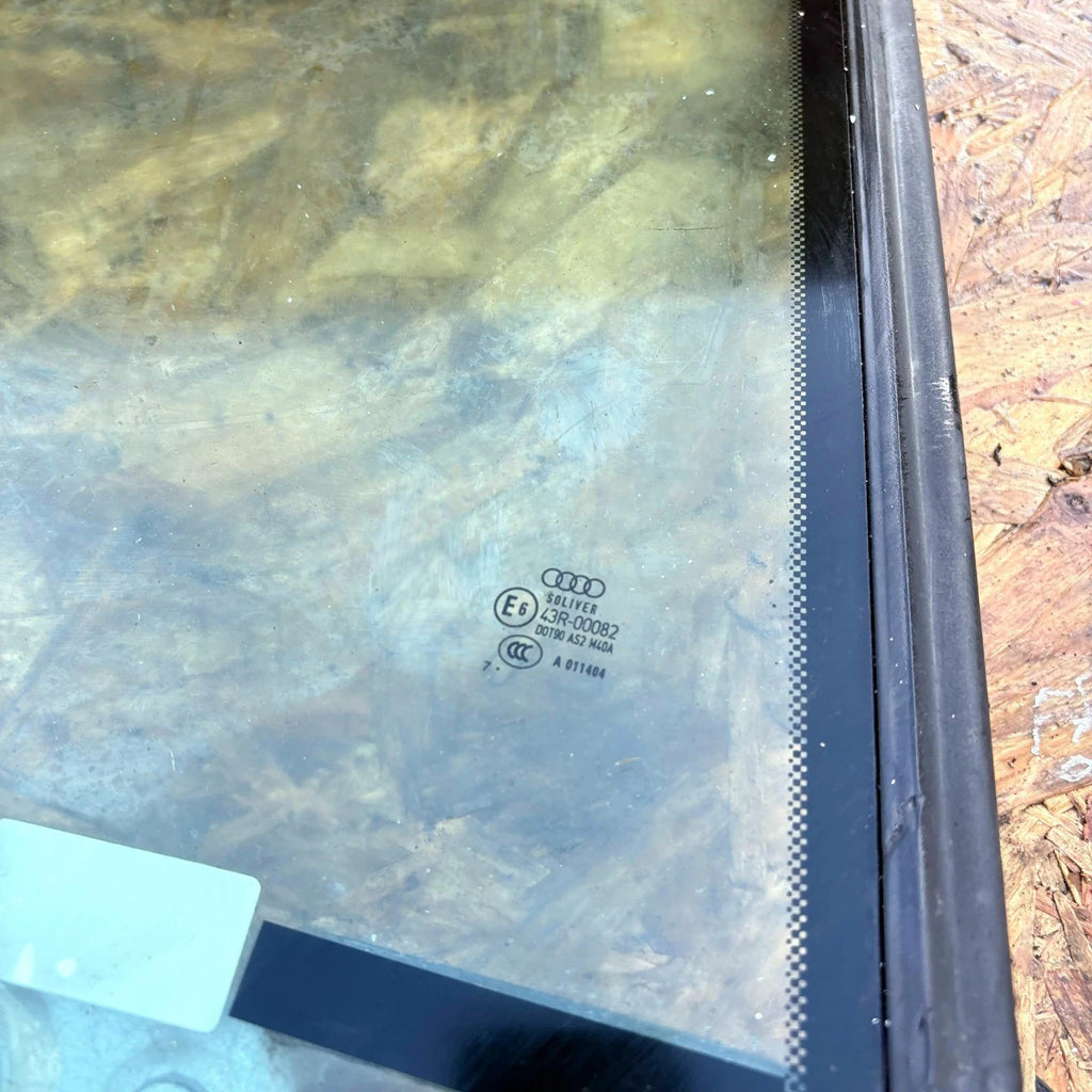 Audi A4 Rear Right Quarter Glass 2008