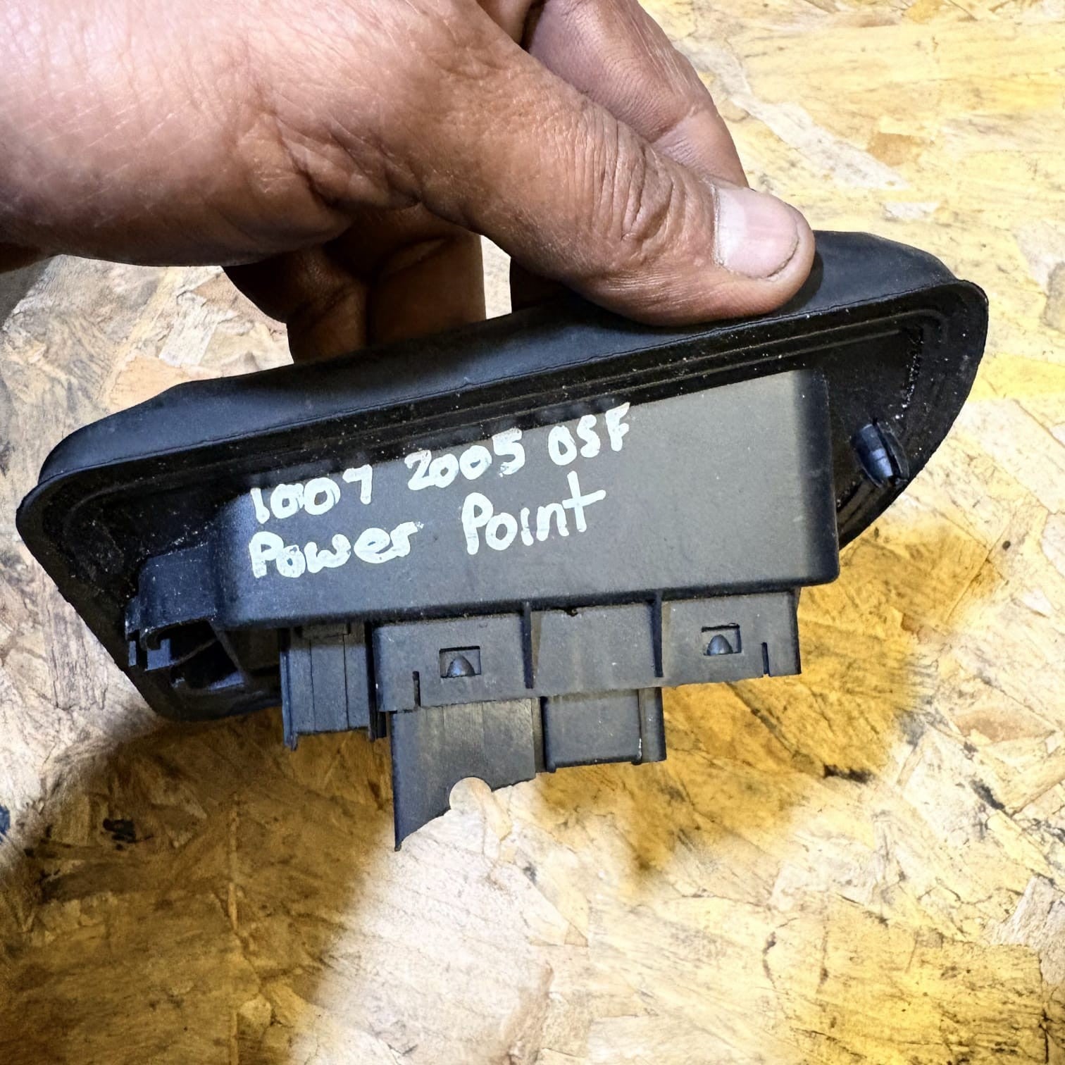 9663702680 Peugeot 1007 2005-2009 RH Sliding Door Fixed Contact Switch Block