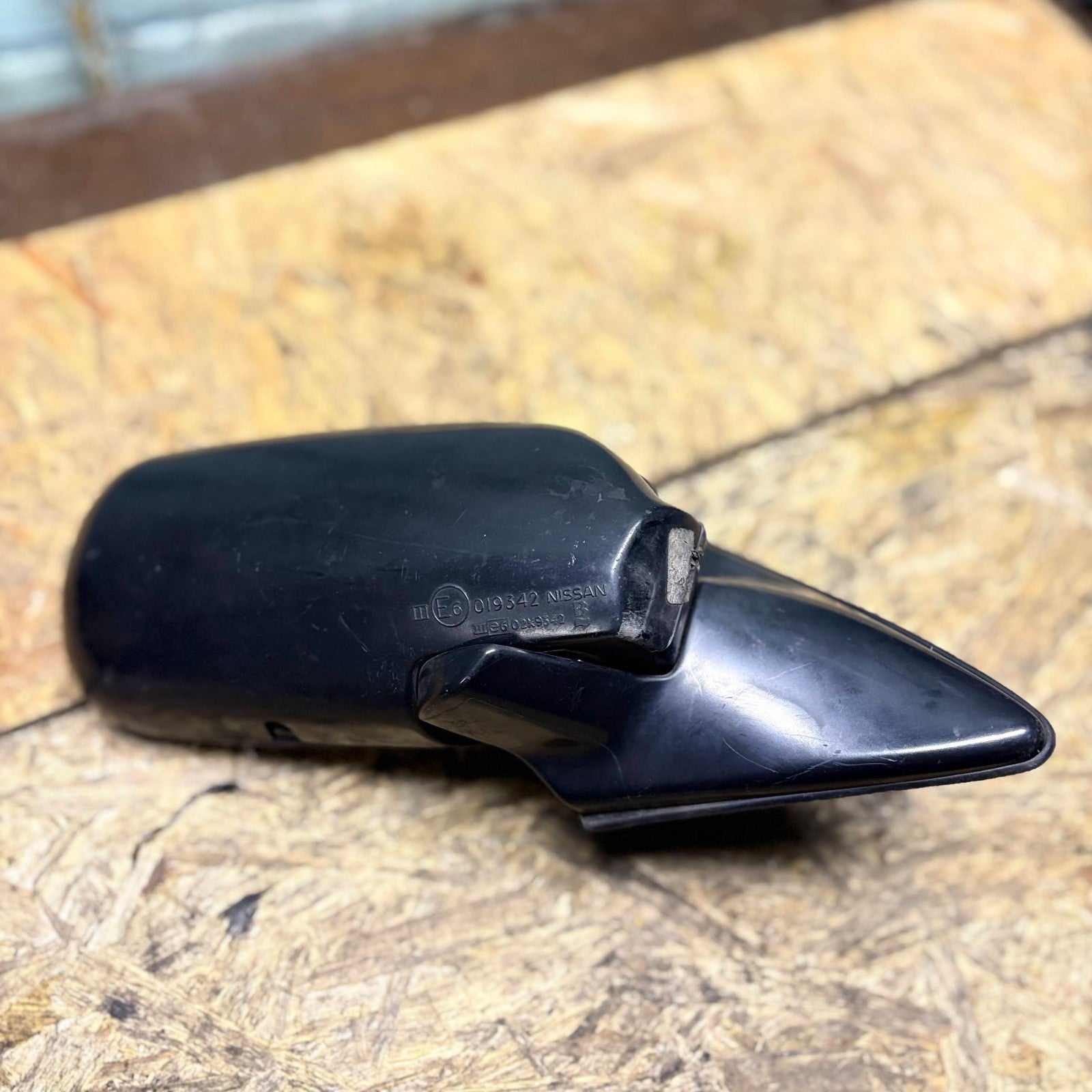 Nissan Primera P10 1990-1996 Right Wing Door Mirror Manual Adjust 019342 Drivers