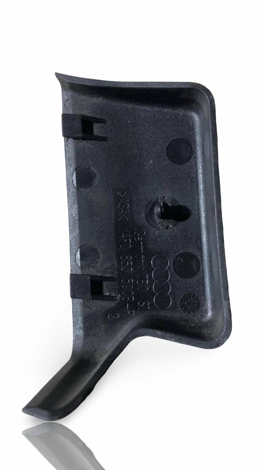 Audi A6 4F C6 OS Right External B Pillar Lower Plastic Trim Black 4F0853590B