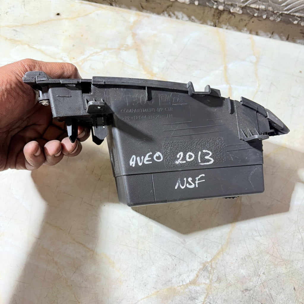 2012-2016 Chevrolet Aveo Front Dash Center Left Storage Trim