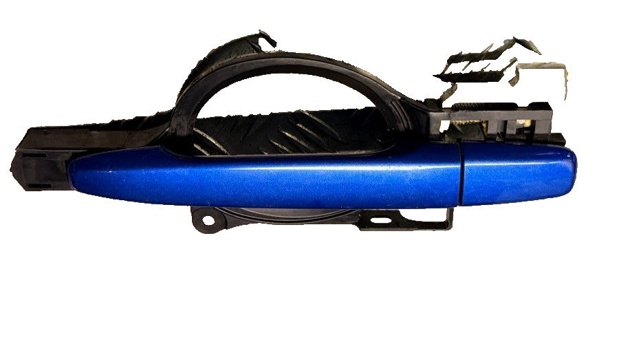 Mitsubishi Lancer 2011 Front Left Exterior Door Handle Blue Nearside NSF