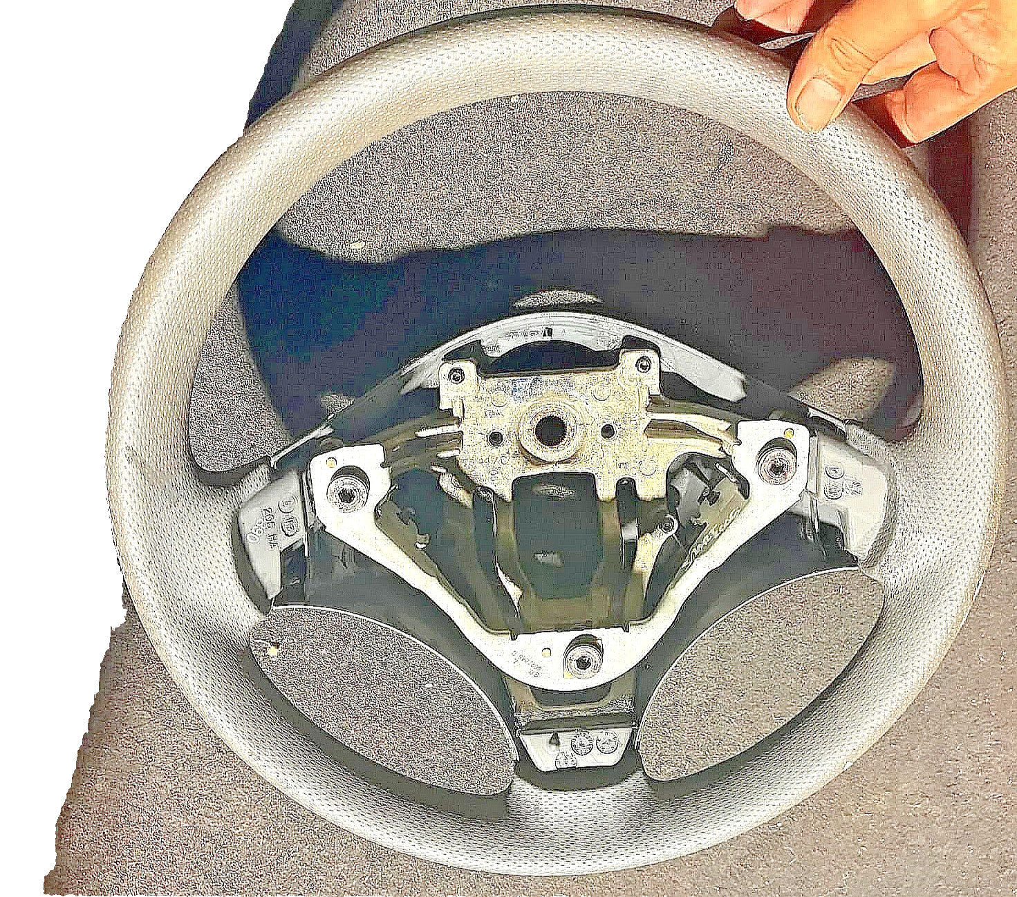 Smart Forfour W454 2004-2006 Mitsubishi Colt Z30 Steering Wheel Grey 60276447C