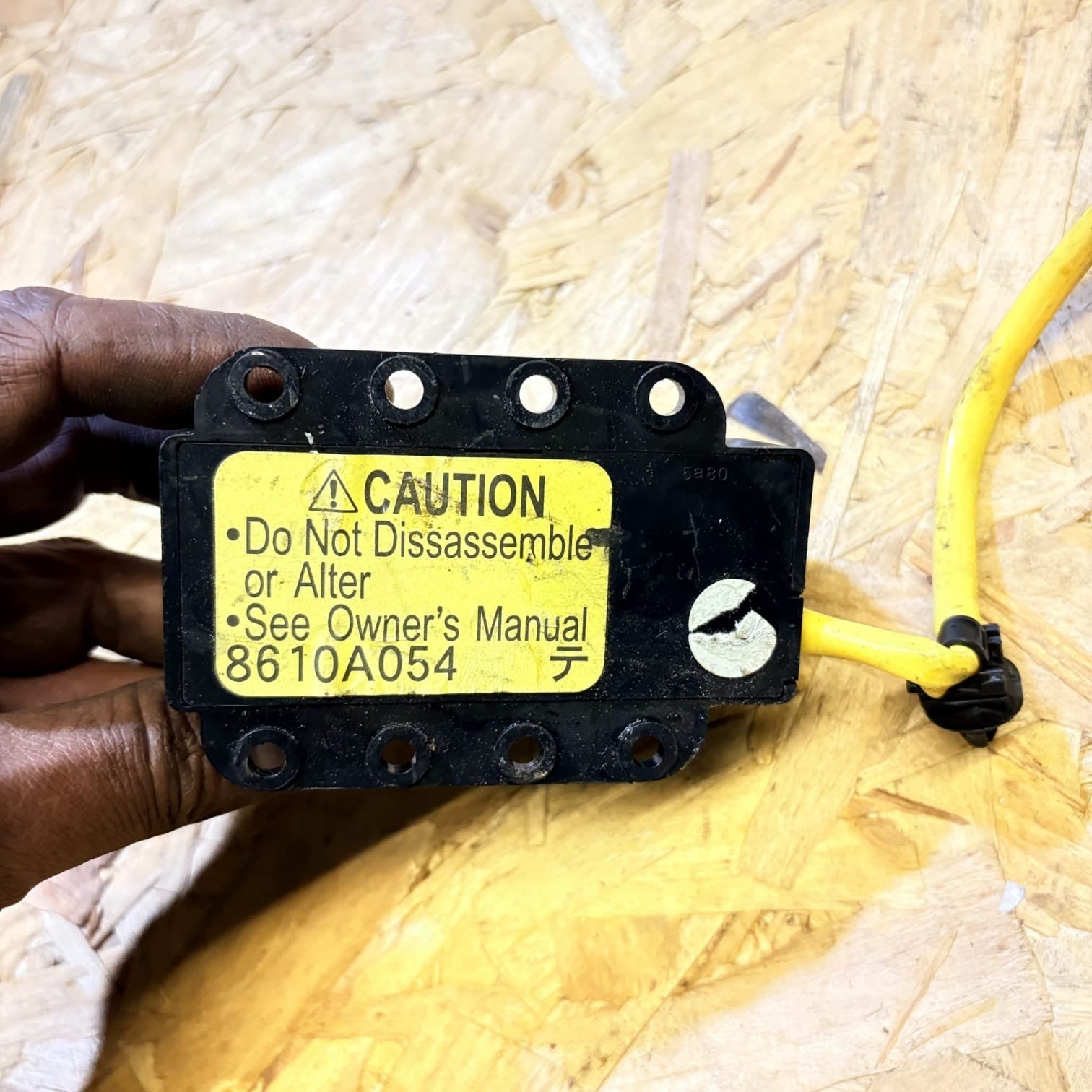 MITSUBISHI LANCER 2008-2011 AIRBAG DEACTIVATION ON OFF SWITCH 8610A054