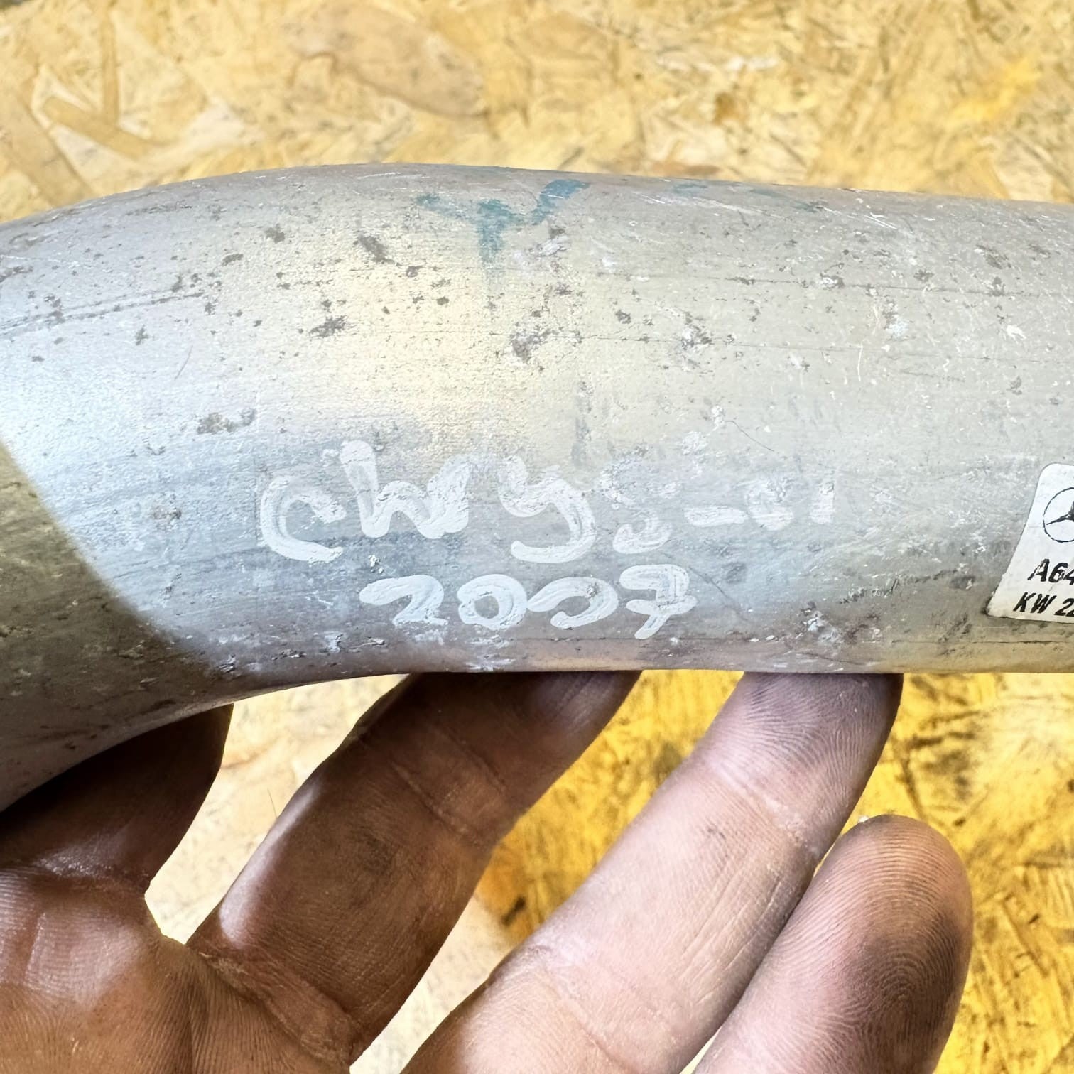 Chrysler 300C 3.0 CRD Turbo Intercooler Charge Air Pipe A6420980707