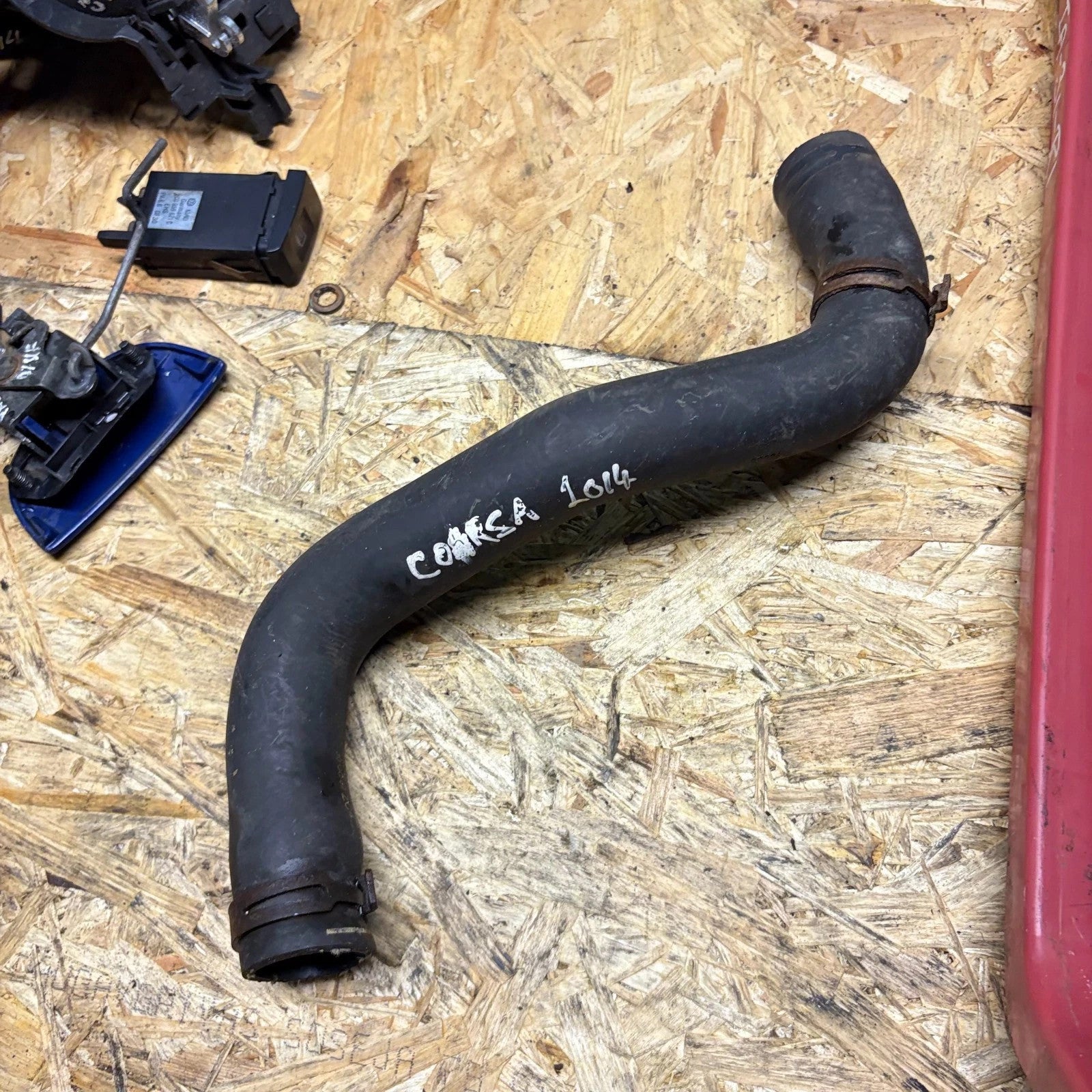 Vauxhall Corsa E 2014-2019 Front Left Radiator Coolant Hose Pipe 1.2 1.4 1337464
