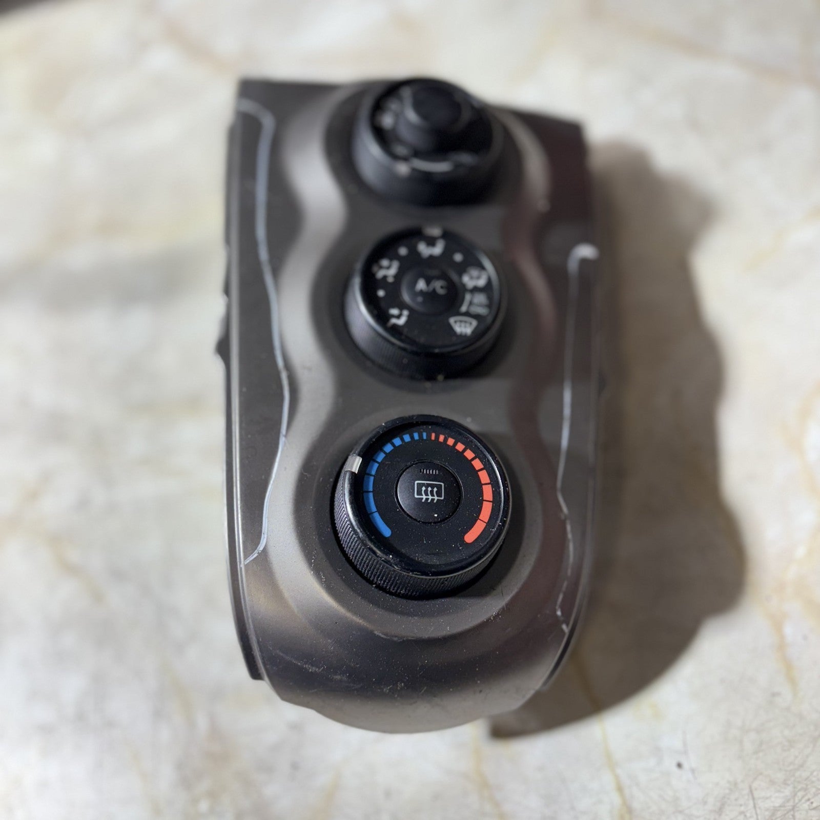 2010 TOYOTA YARIS 3DR CLIMATE CONTROLS WITH A/C 55406-0D190