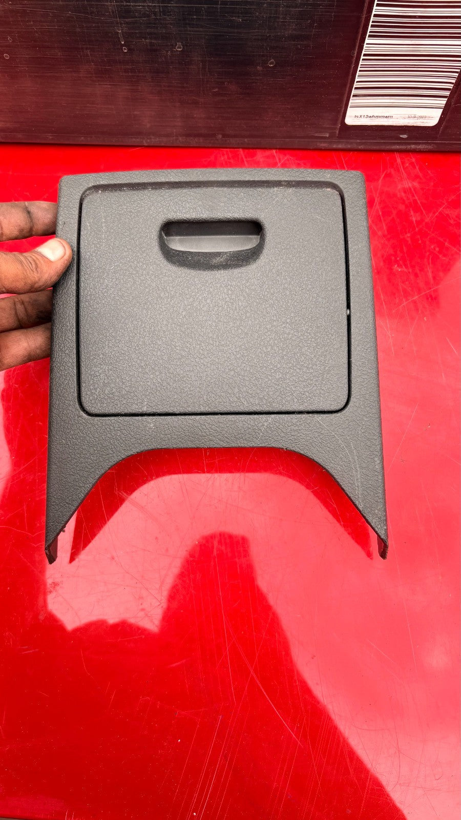 PEUGEOT 407 REAR CENTRE CONSOLE ASHTRAY, STORAGE COMPARTMENT 9644584477 04-11
