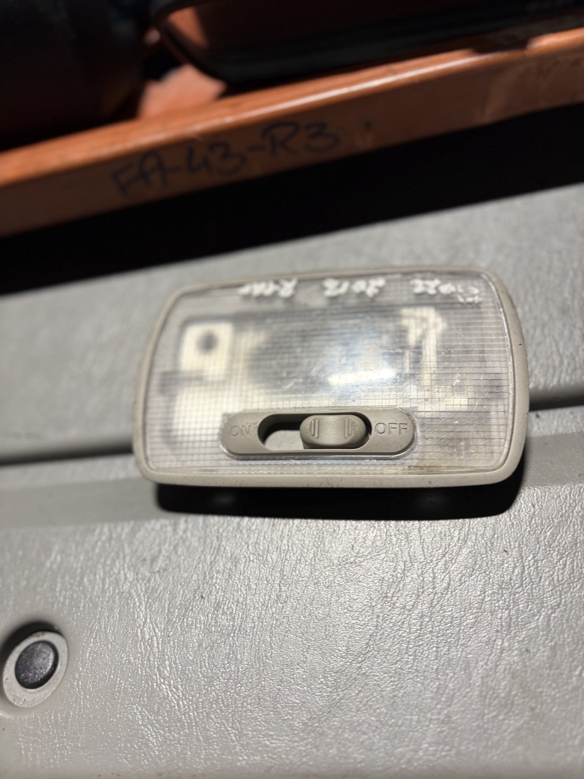 Honda Jazz 2013 Rear Interior Roof Courtesy Light Lamp