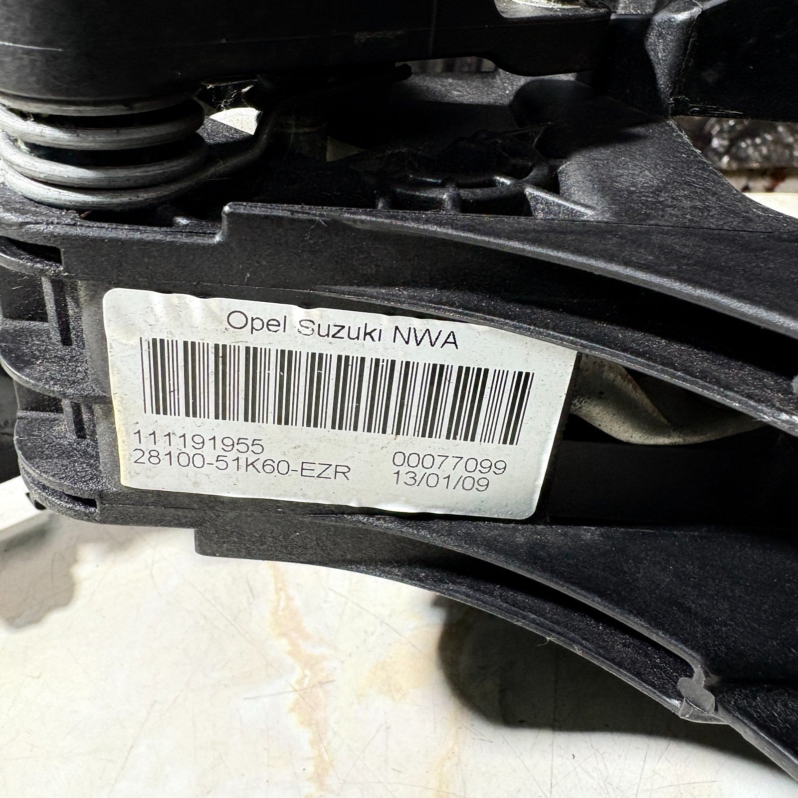 VAUXHALL AGILA B 07-14 5 SPEED GEARSTICK 2810051K60