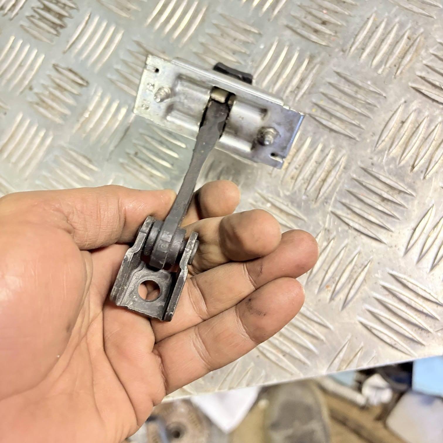 Vauxhall Corsa D E Front Door Hinge StopCheck Strap 13242975