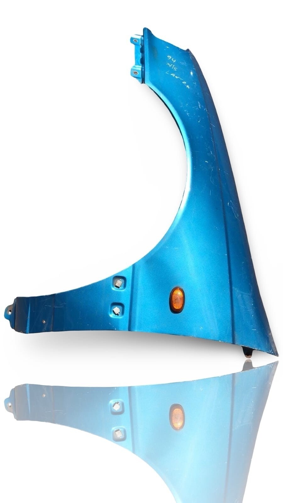 Hyundai Lantra J1 1994-1995 Front Left Wing Passenger Side NSF Blue Saloon