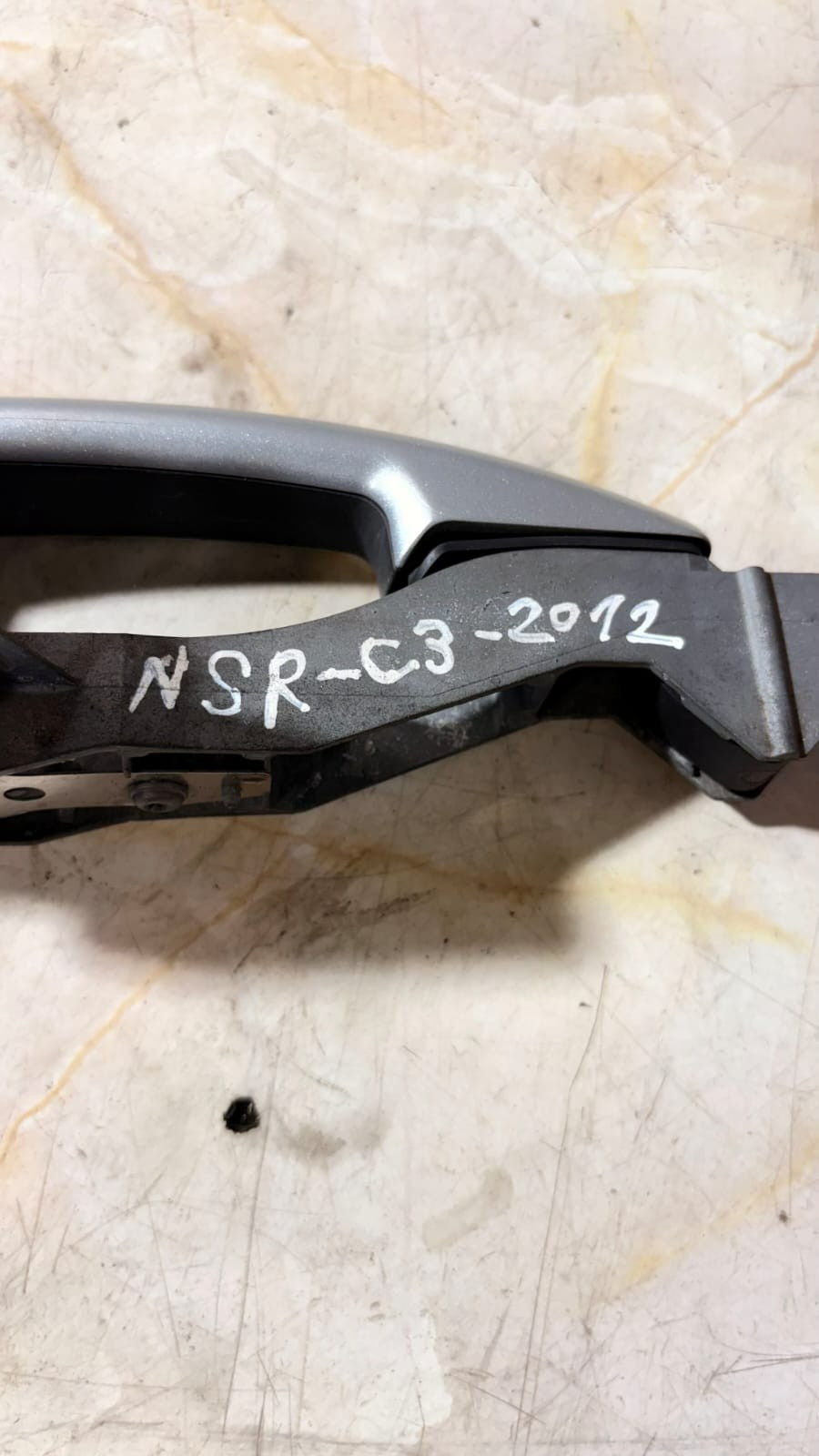 Citroen C4 Picasso Rear Right Door Exterior Handle Blue 9680503480 2012