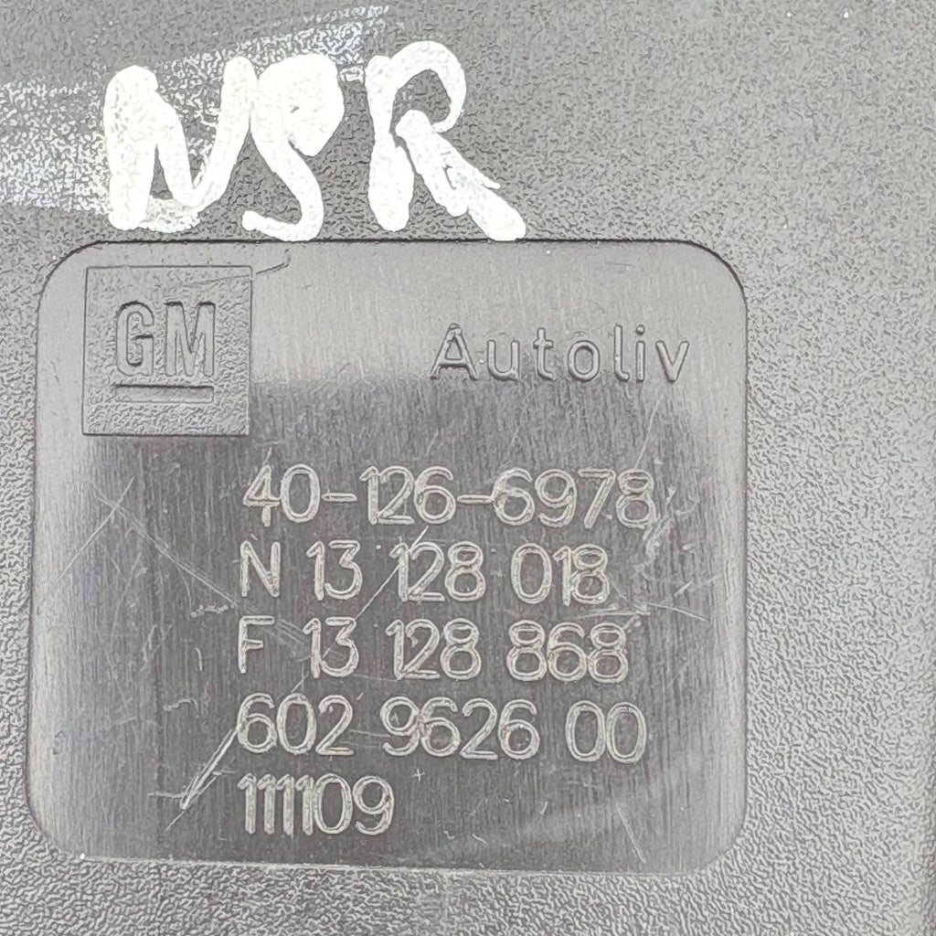 2010 VAUXHALL ASTRA SEAT BELT BUCKLE REAR PASSENGER LEFT SIDE 40-126-6973