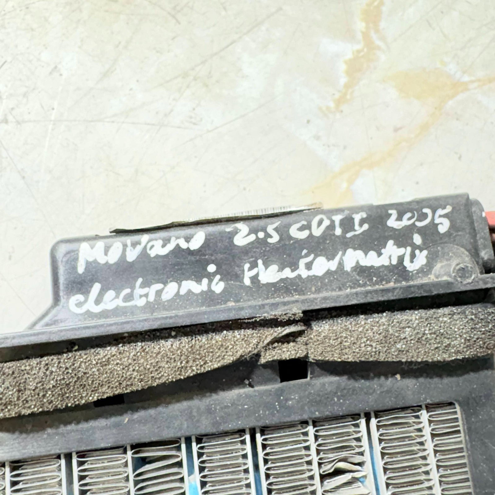 RENAULT MASTER MOVANO 2005 HEATER ELEMENT RADIATOR