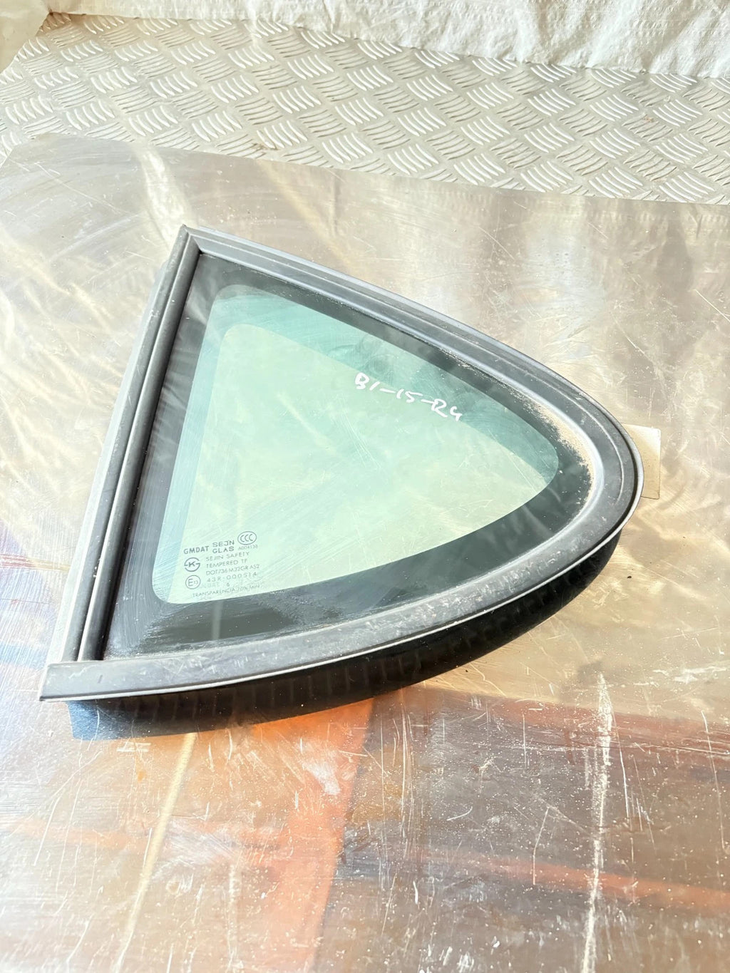 Chevrolet Tacuma 2004-2009 Quarter Front Left Door Window Glass 43R000514