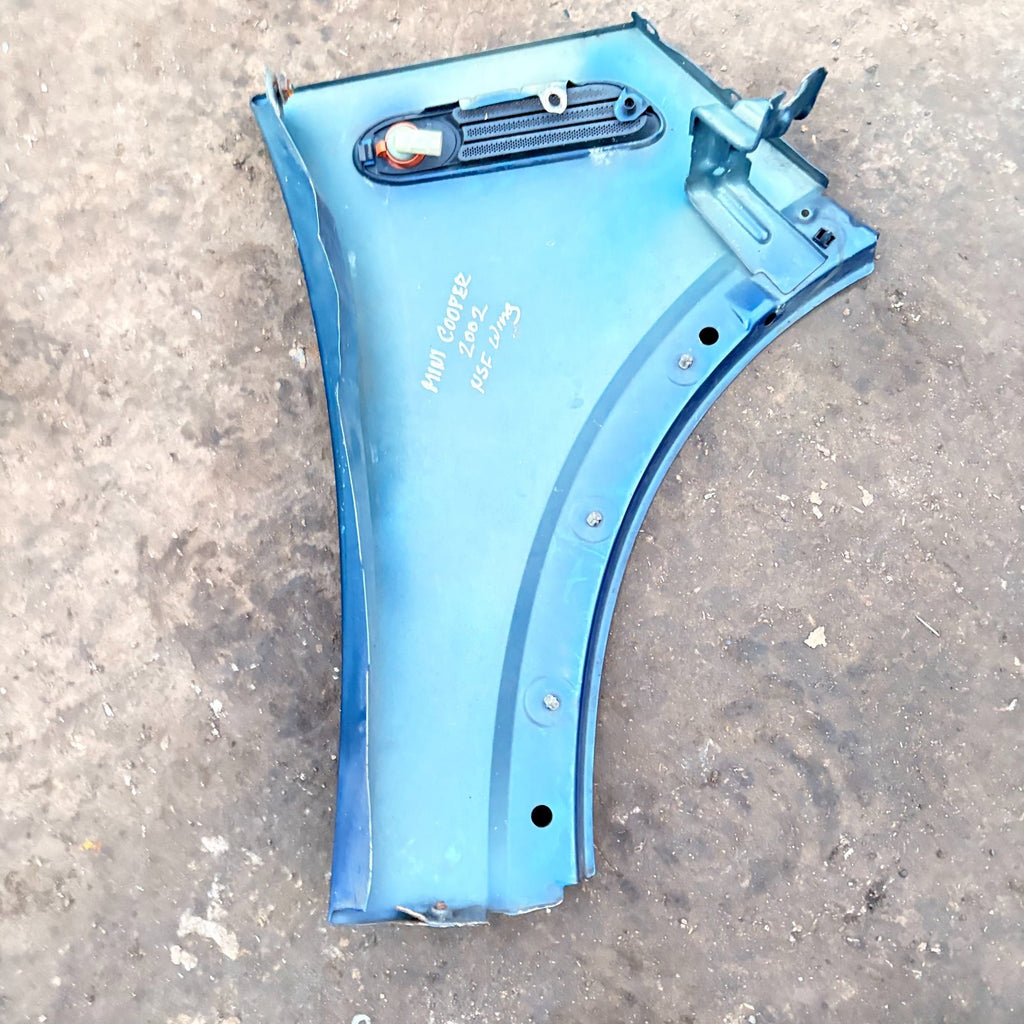 MINI Hatch R50 R53 2002-2006 Front Left Wing Fender Side Panel NSF Blue